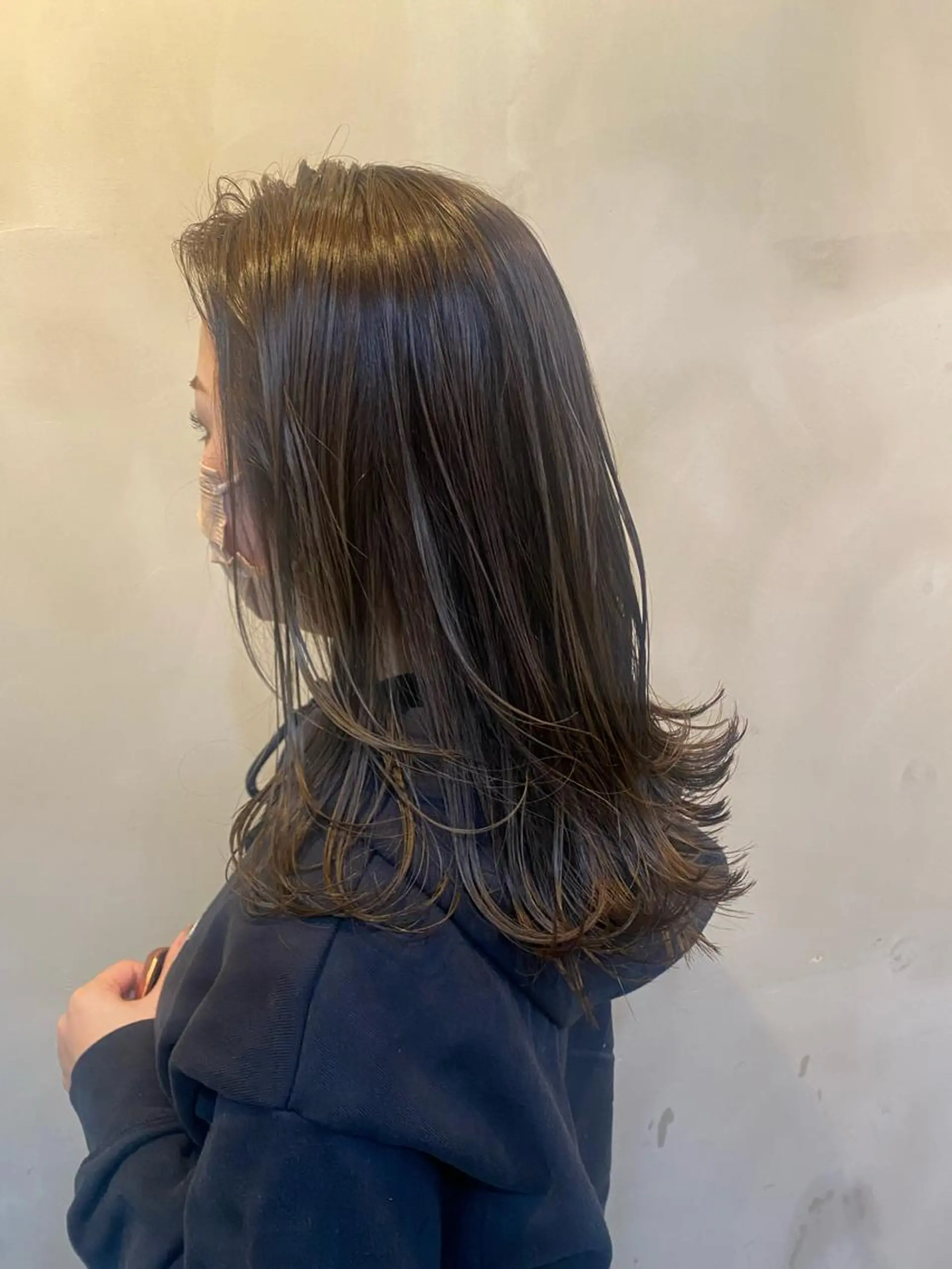 ロング カット ヘアカラー トリートメント sail所属・sail ミウのヘアスタイル