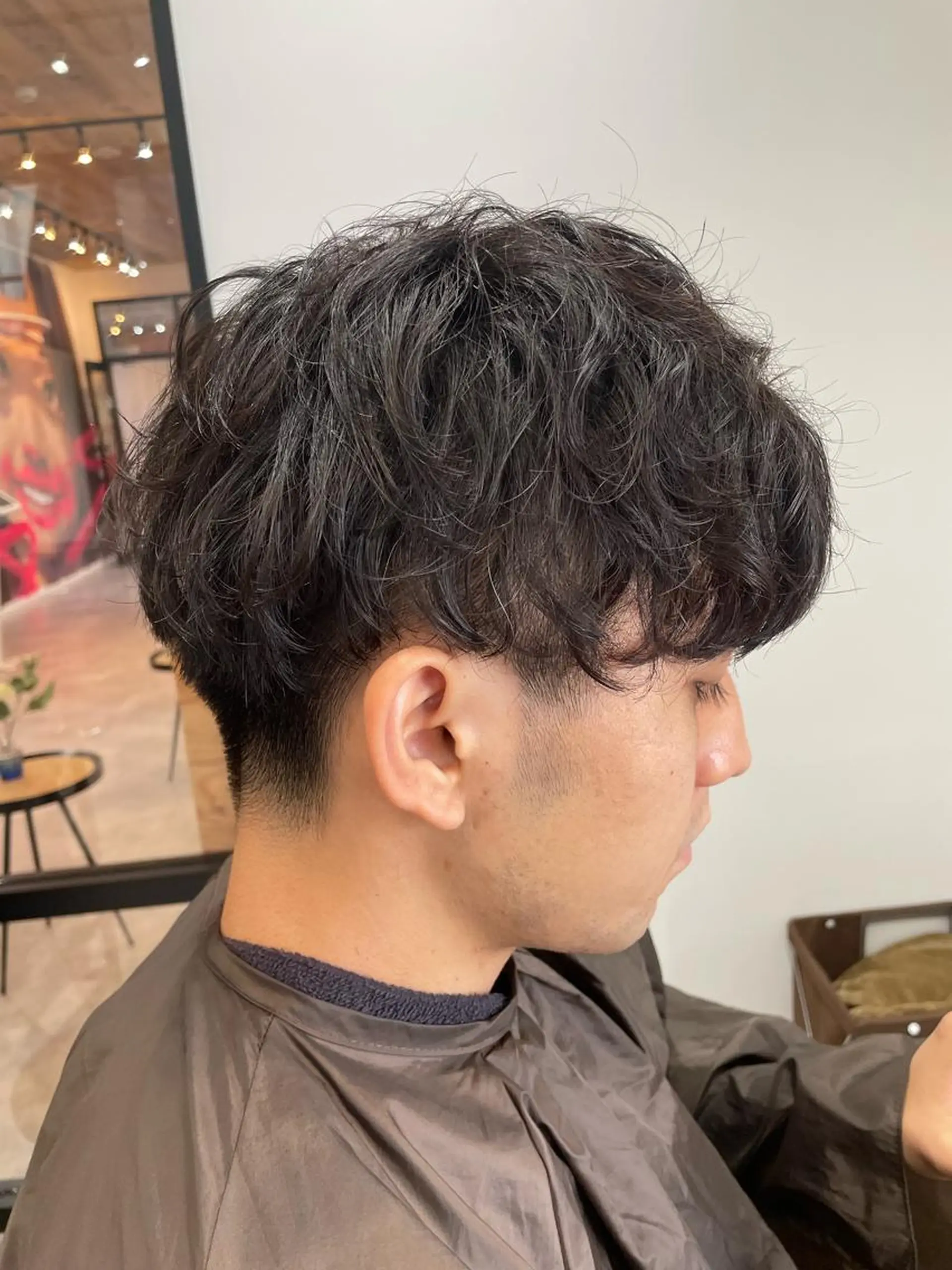 メンズ メンズパーマ メンズカット クドウユウキのヘアスタイル