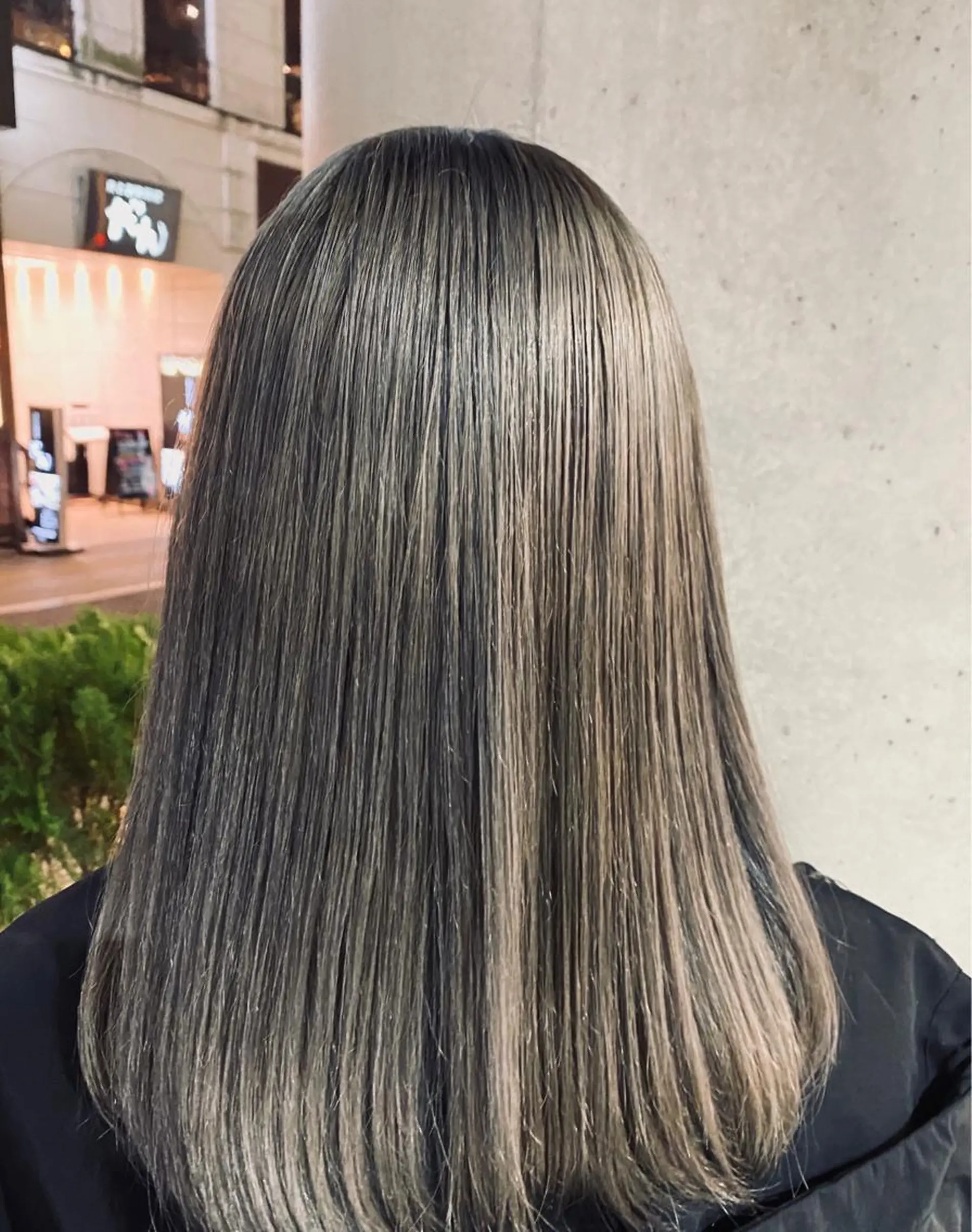 セミロング カラー 透明感カラー vi-ta田町 ⭐️髪質改善⭐️のヘアスタイル