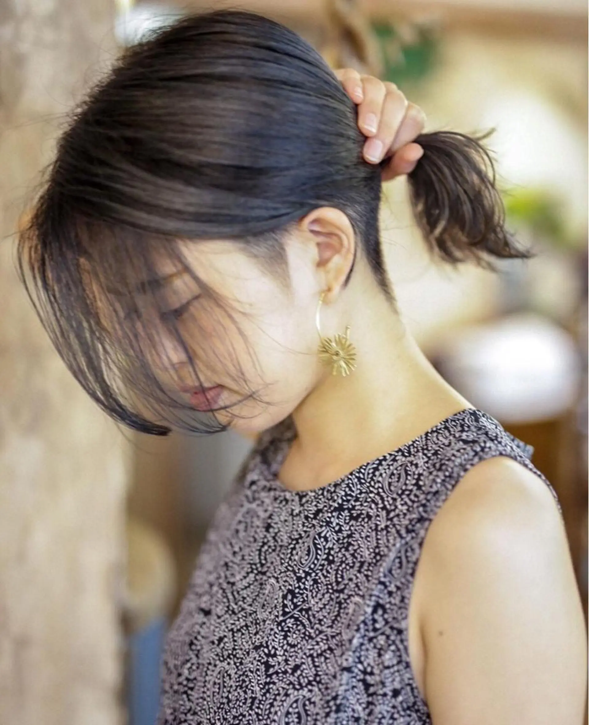ミディアム カット nico 。のヘアスタイル