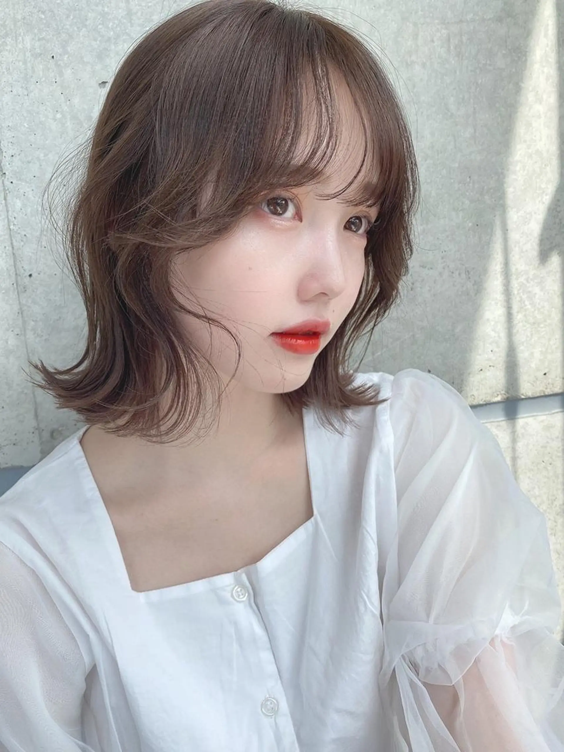 カラー 最新韓国ヘア💕 横浜UNITED💕のヘアスタイル