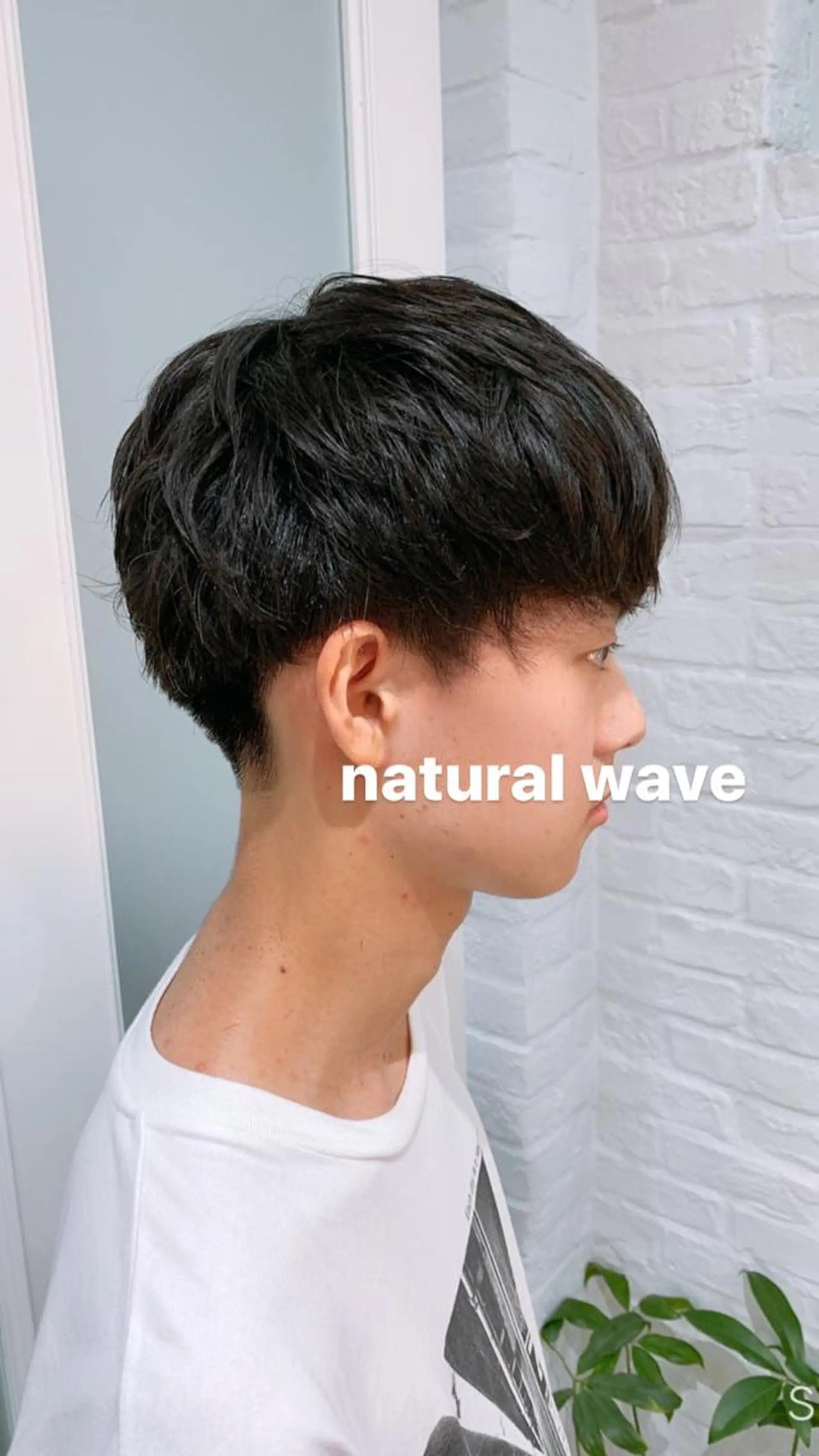 パーマ メンズ 山下恋佳/矢場町/ ブリーチ/ショートのヘアスタイル