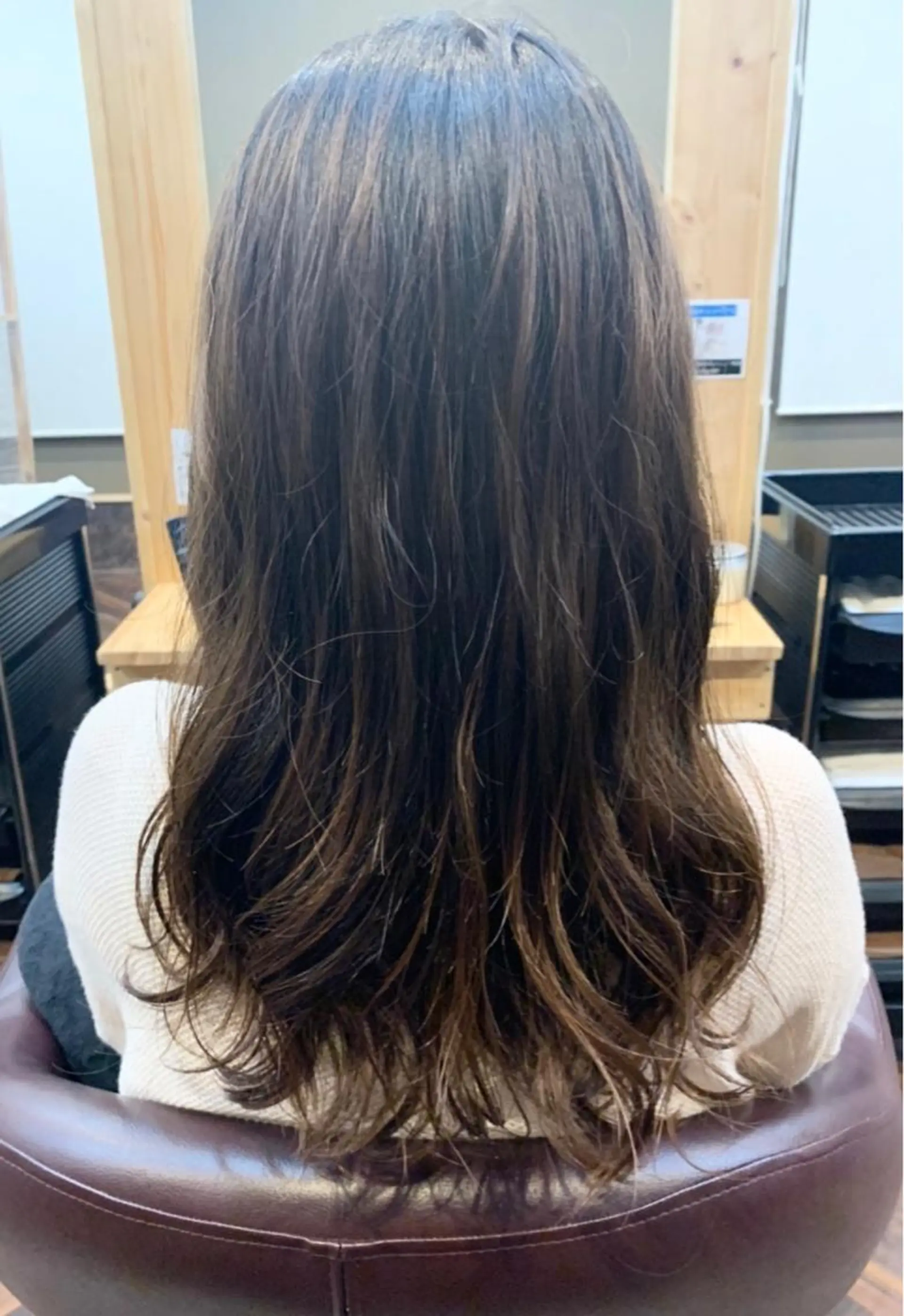 ロング パーマ デジタルパーマ FLAGS YAMATOのヘアスタイル