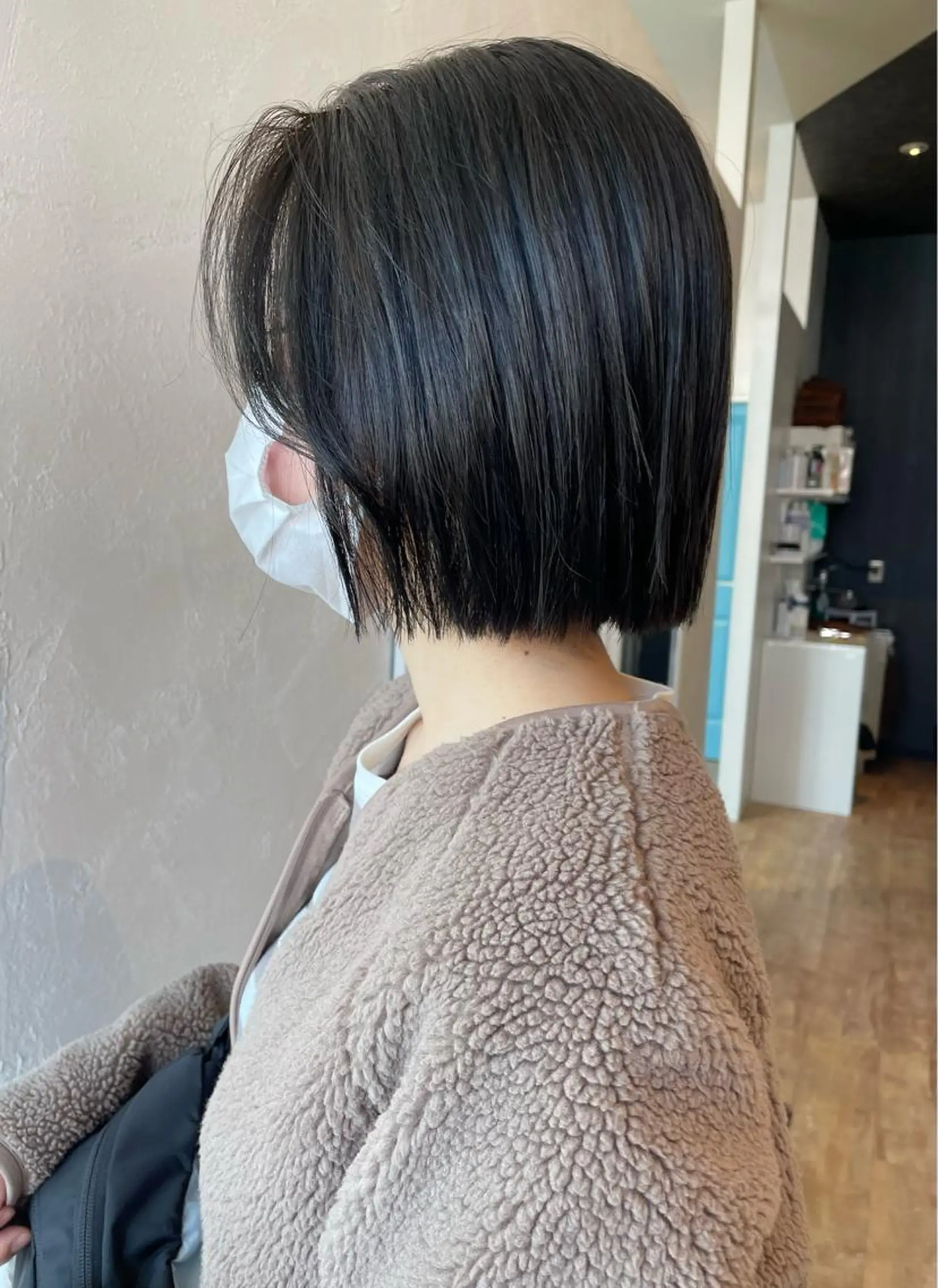 ショート ボブ 錦 茉李のヘアスタイル
