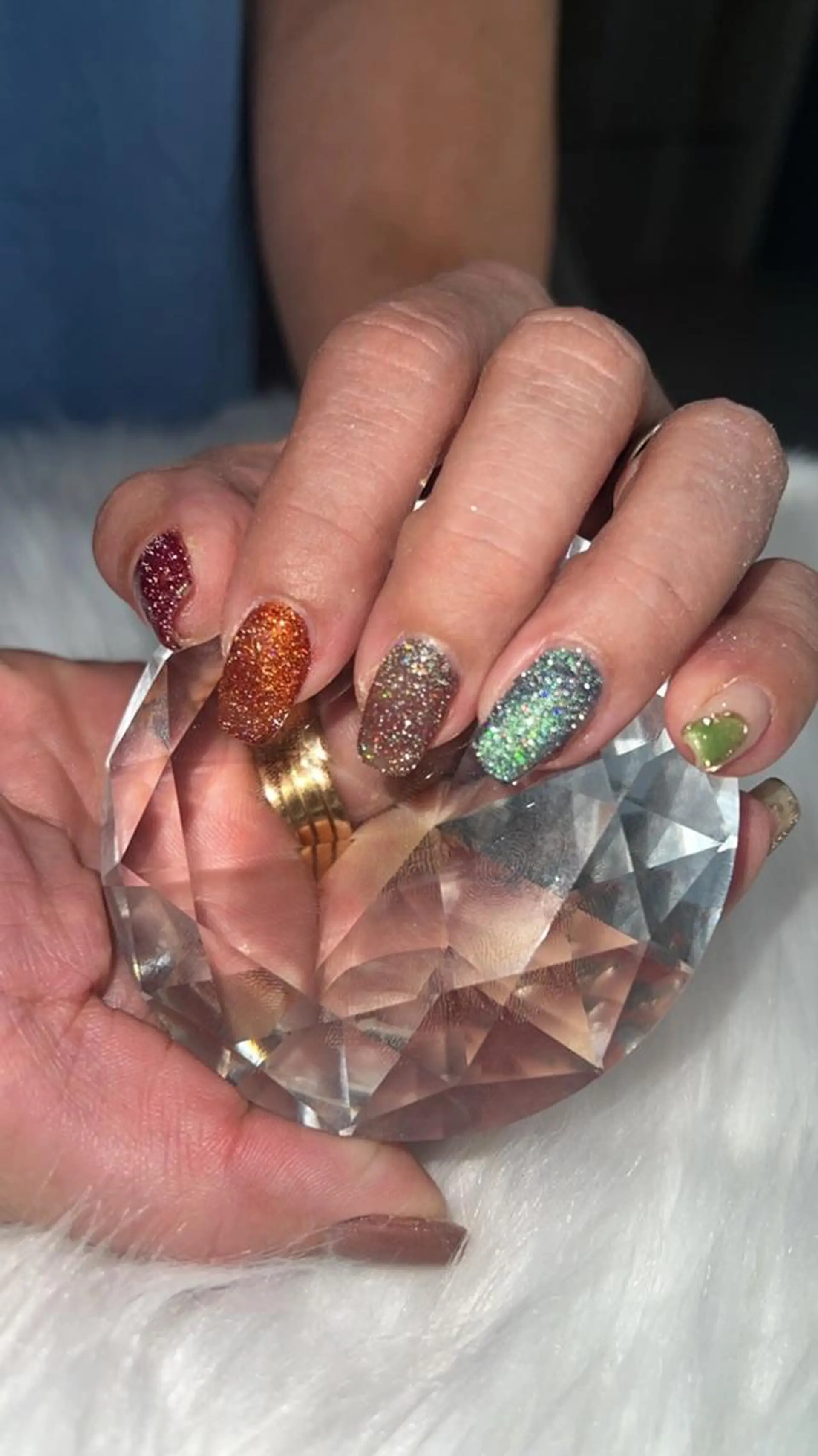 ネイル フラッシュネイル ミラーネイル ハンドネイル Nail Salon Lindaのネイルデザイン