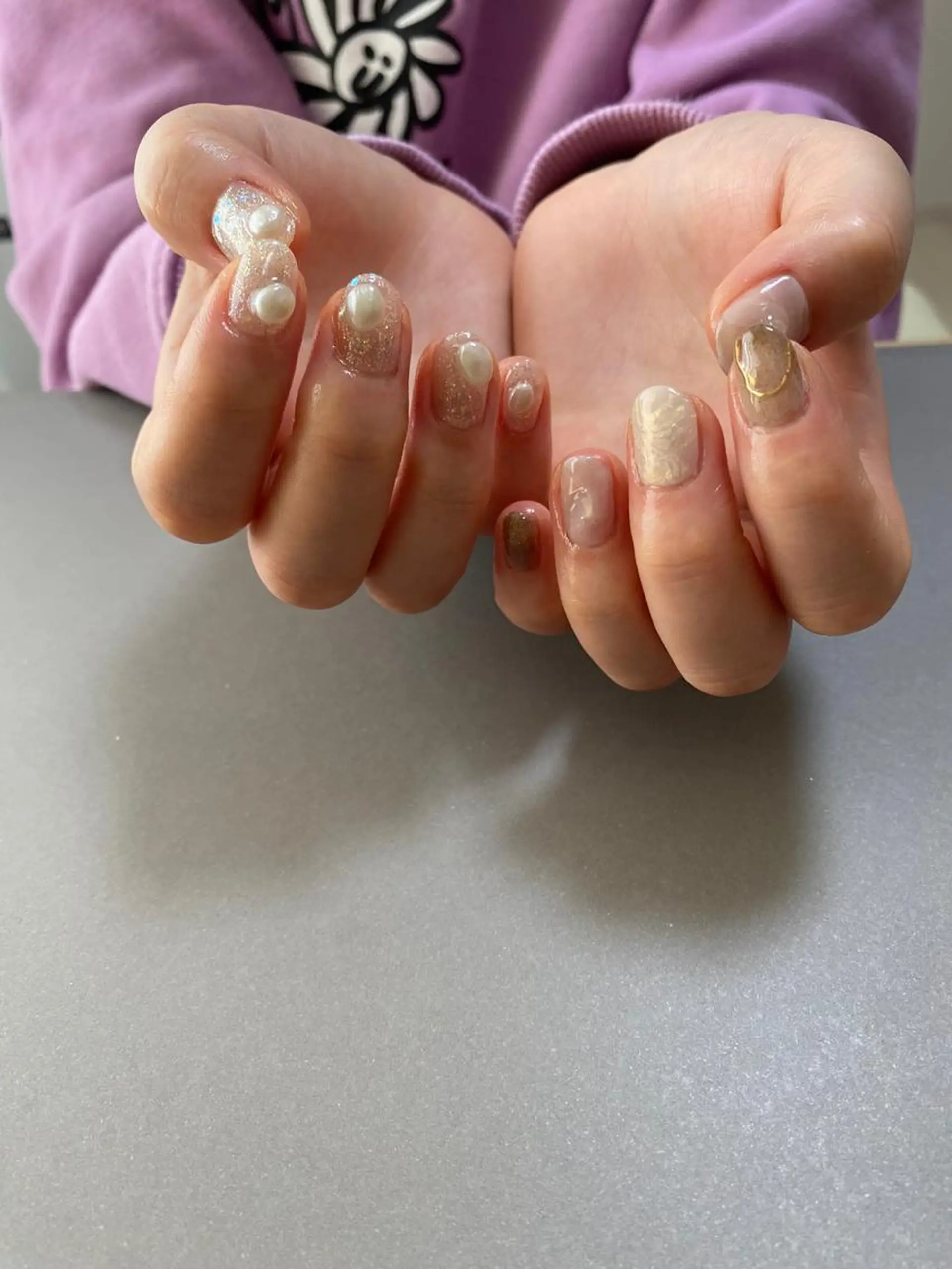 ネイル ハンドネイル nailsalon Puretéのネイルデザイン