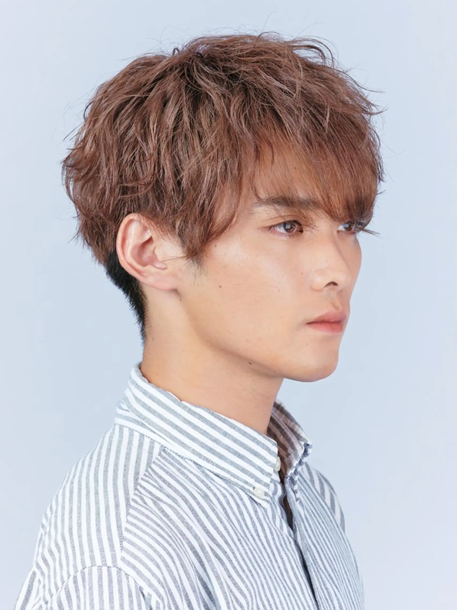 ショート メンズ カラー 千脇 望美のヘアスタイル