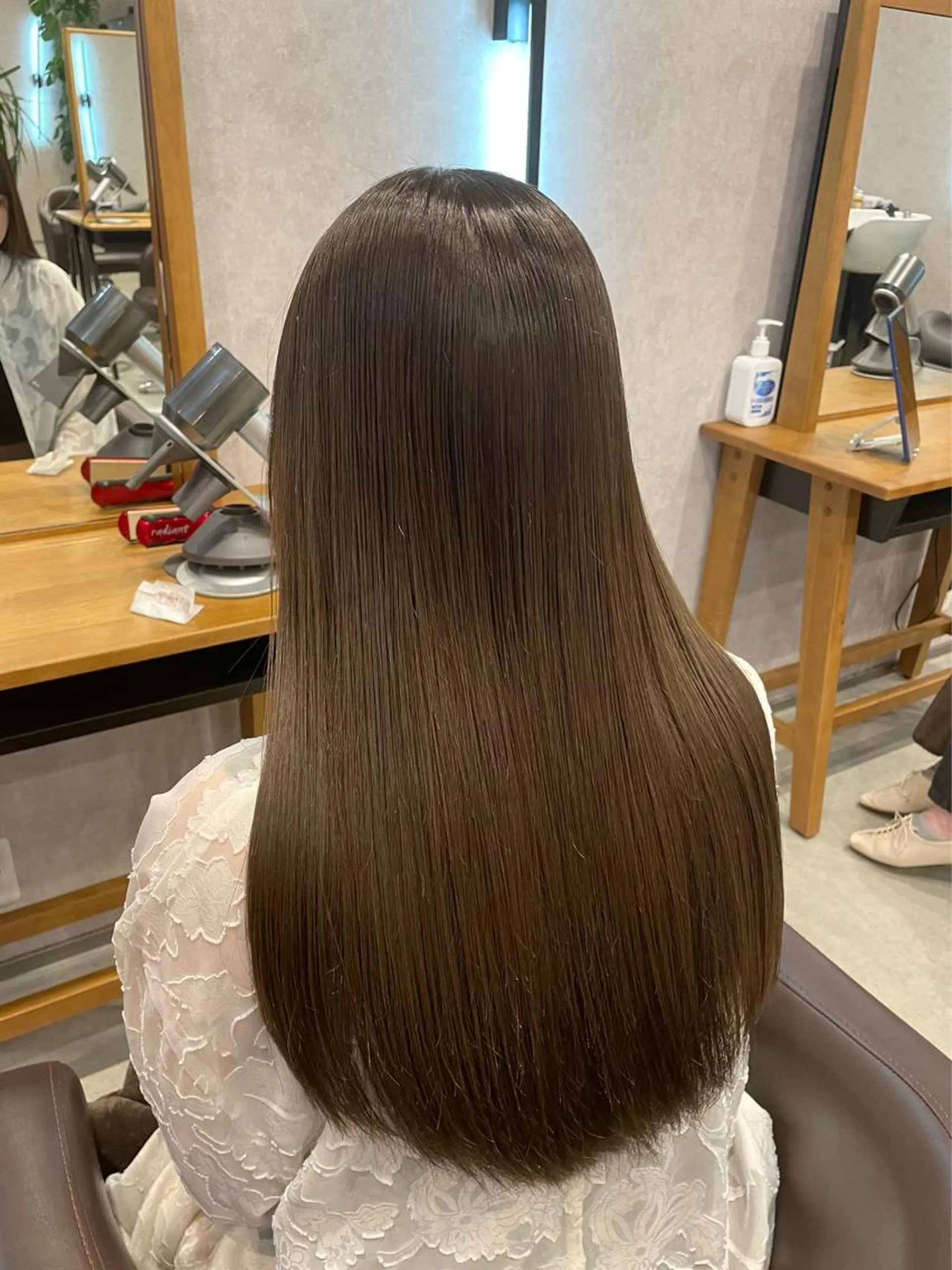 ロング カラー 縮毛矯正 トリートメント 1st.hair.salon伊勢崎店所属・伊勢崎/似合せカット 🇰🇷KEIGO‪のヘアスタイル