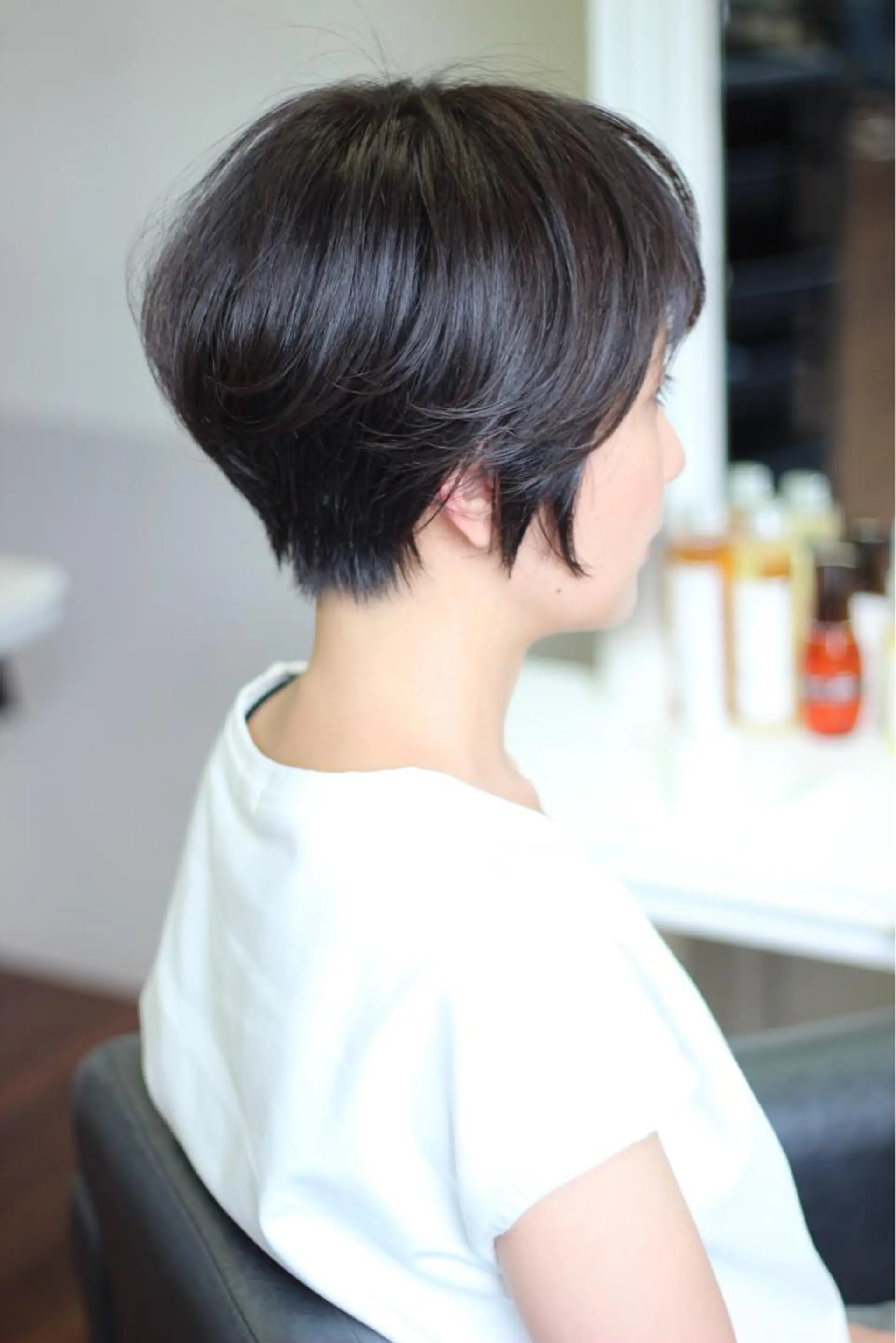 ショート カラー ハンサムショート ショートヘア カット ヘアカラー トリートメント 成松 勇治のヘアスタイル