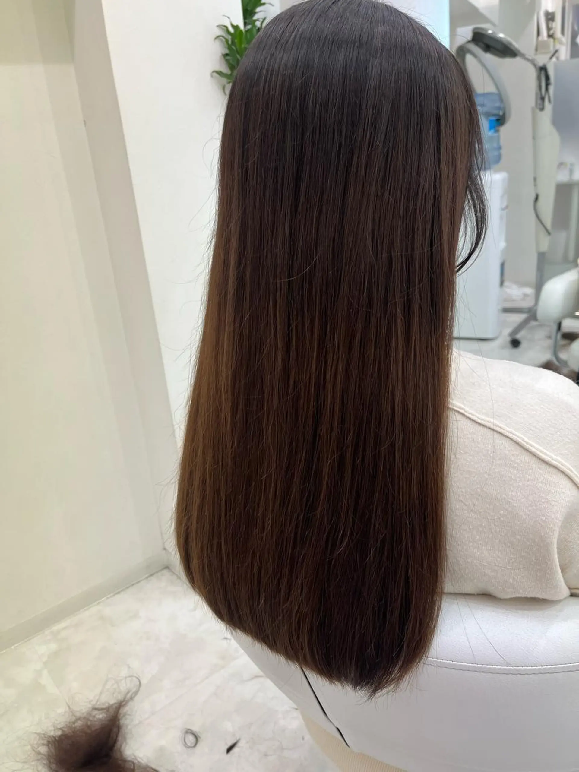 ロング 縮毛矯正 hair  Freak所属・山森 大地のヘアスタイル