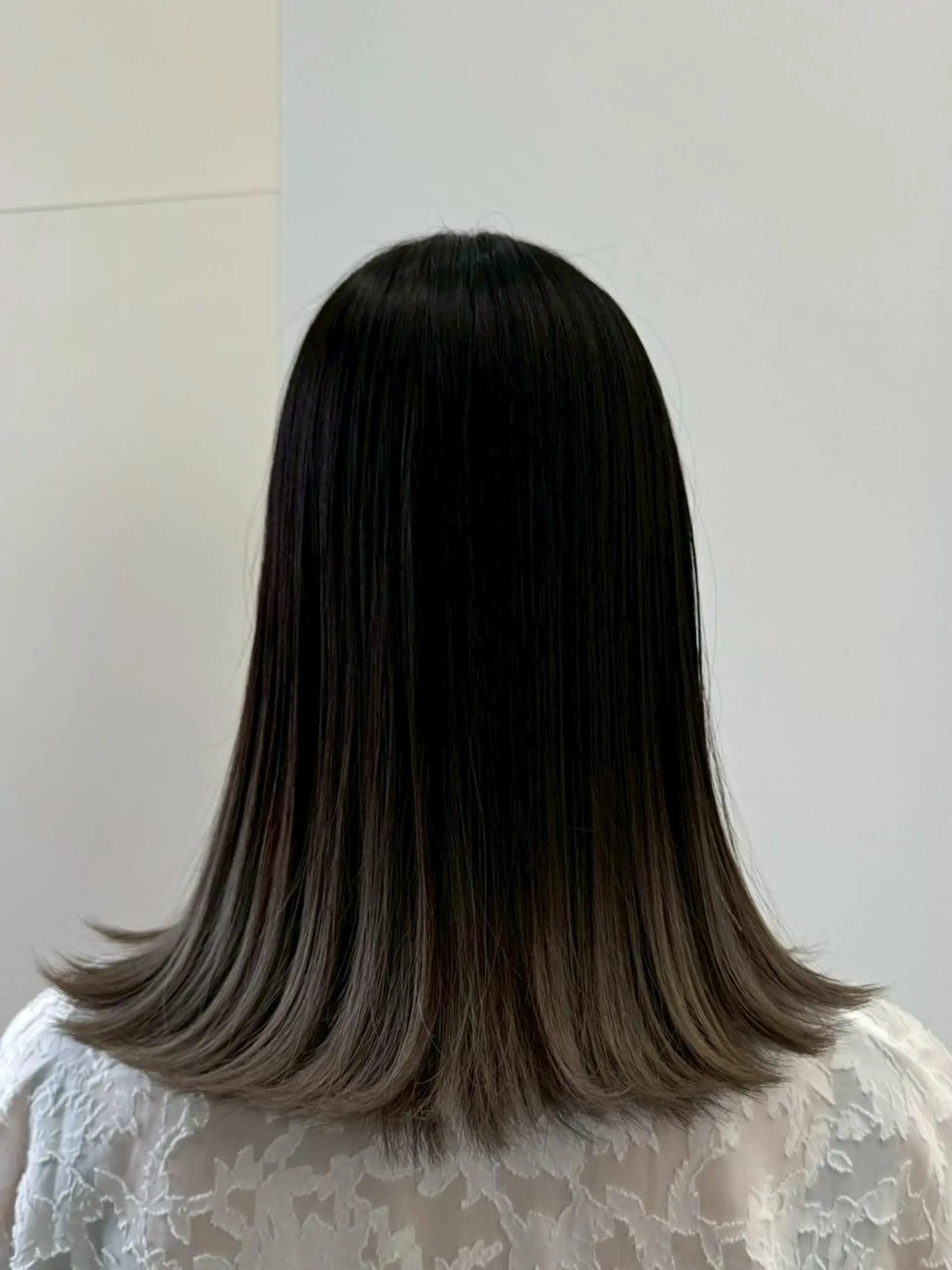 ロング カラー アディクシーカラー アッシュ ブルーカラー ダークアッシュ グレージュ 【公式】amble luxe池袋東口💛のヘアスタイル