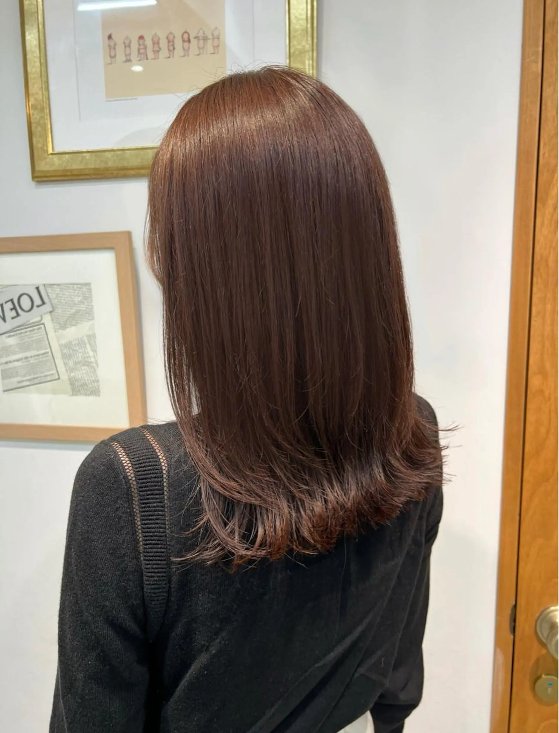 ロング カラー ラベンダーカラー くびれヘア カット ヘアカラー トリートメント 色素薄めカラー❤︎ chihiroのヘアスタイル