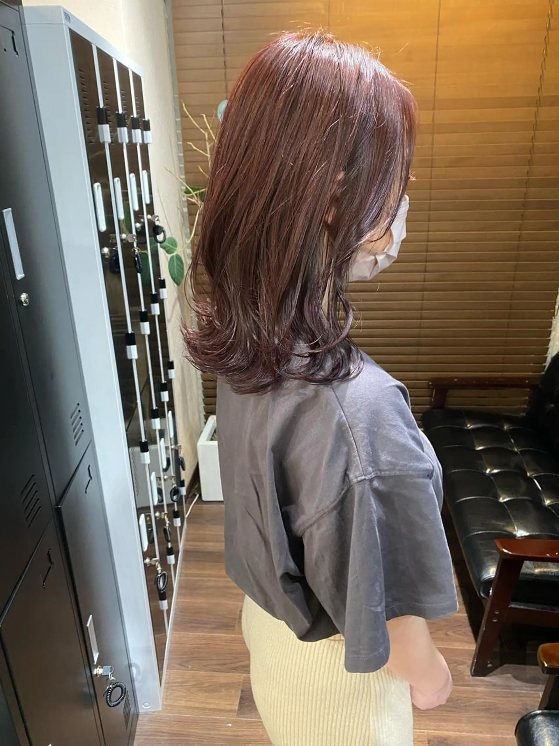 ミディアム カラー Rico OFFICIALのヘアスタイル