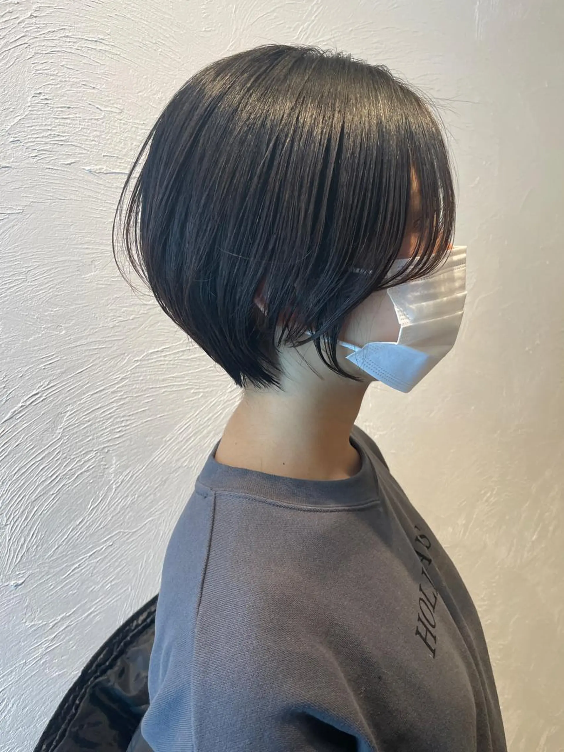 ショート カット トリートメント La  fith hair lien西宮北口所属・赤み消しカラー/透 明感カラー/有吉優香のヘアスタイル