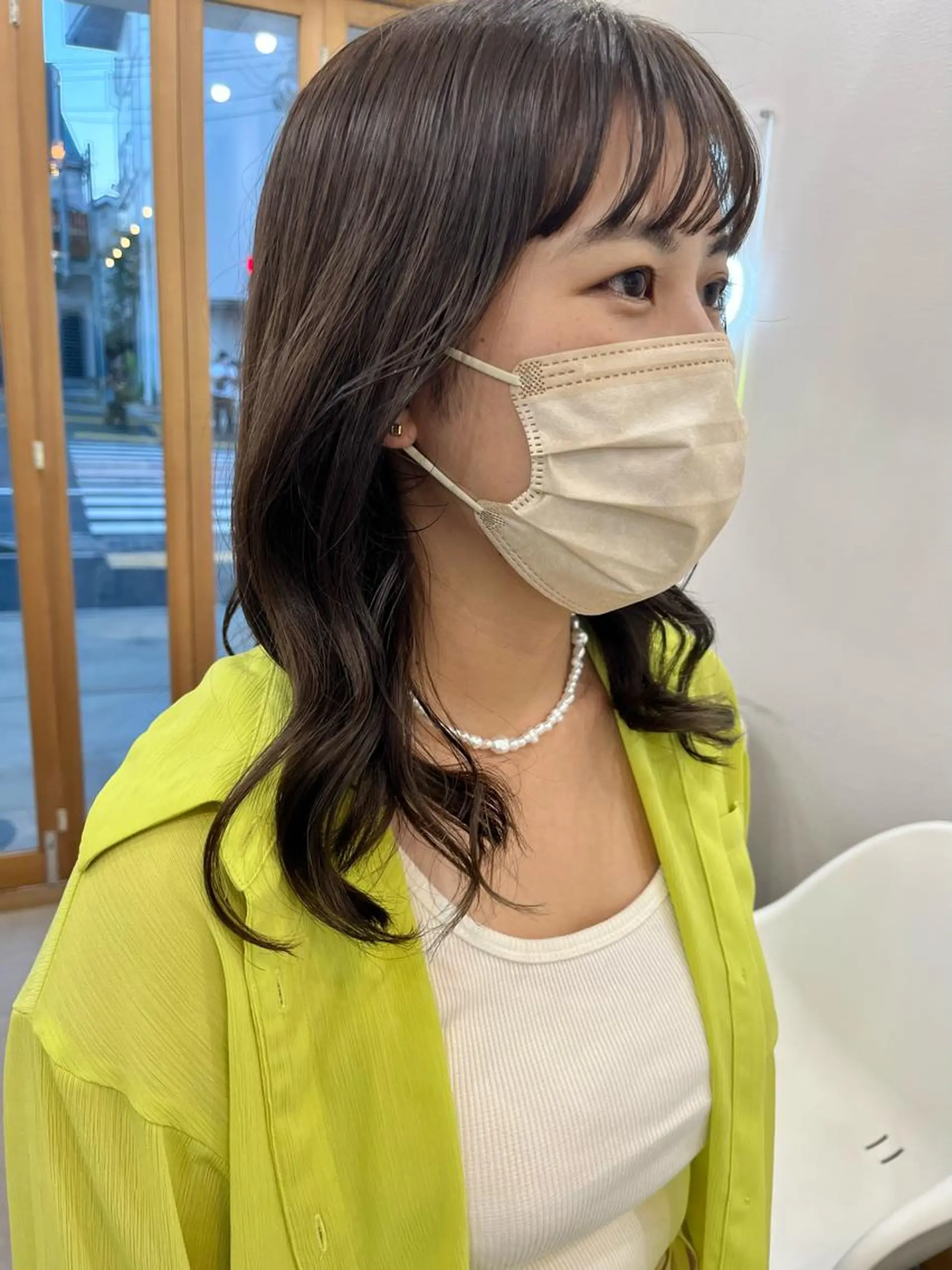 ミディアム カラー カット ヘアカラー トリートメント 🌼sunc HINAMI🌼のヘアスタイル