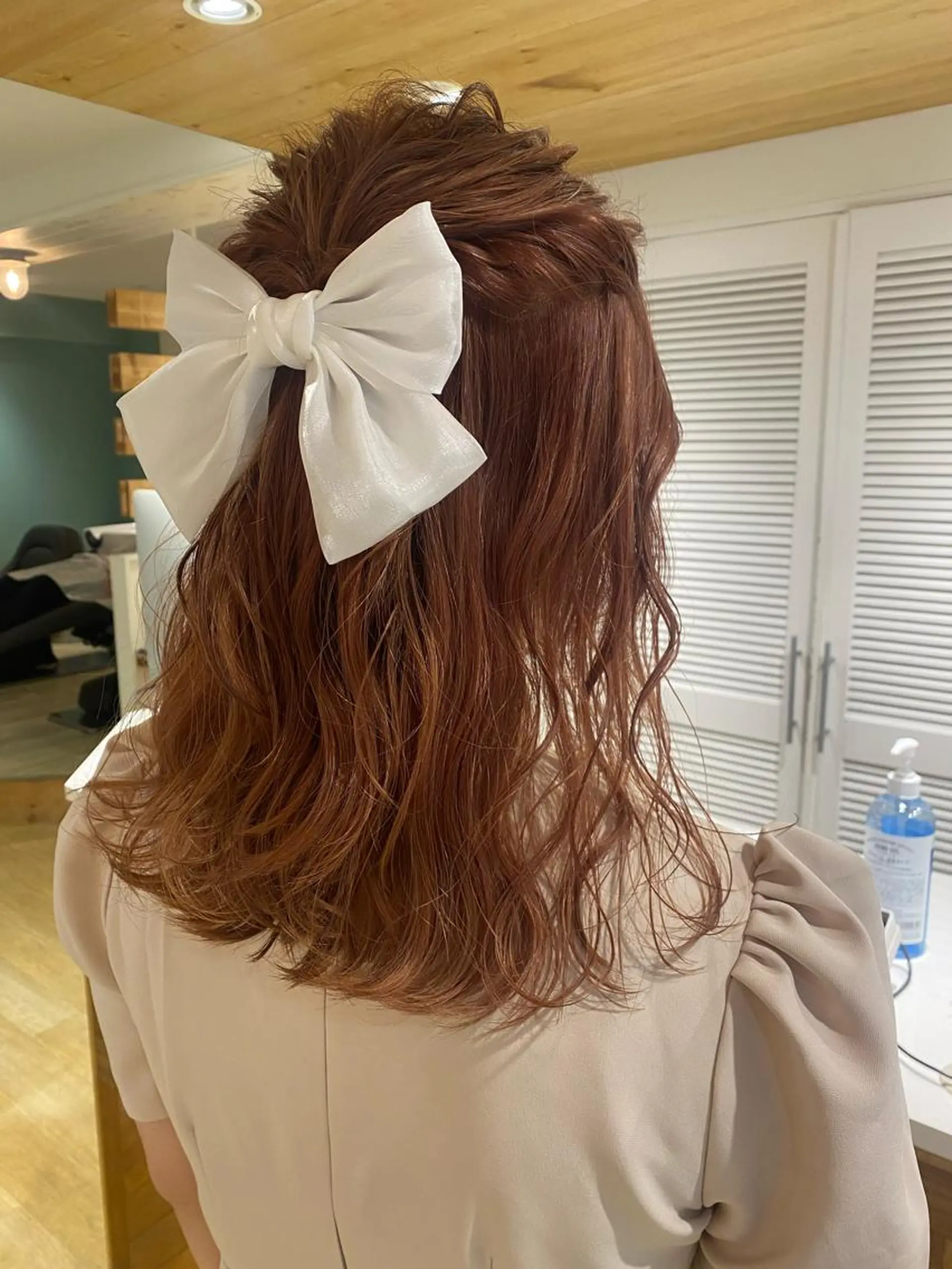 ヘアアレンジ ハーフアップ 結婚式・ブライダル RAYGLOW  by Headlight 東海店所属・海外ヘア スタイルRIOのヘアスタイル