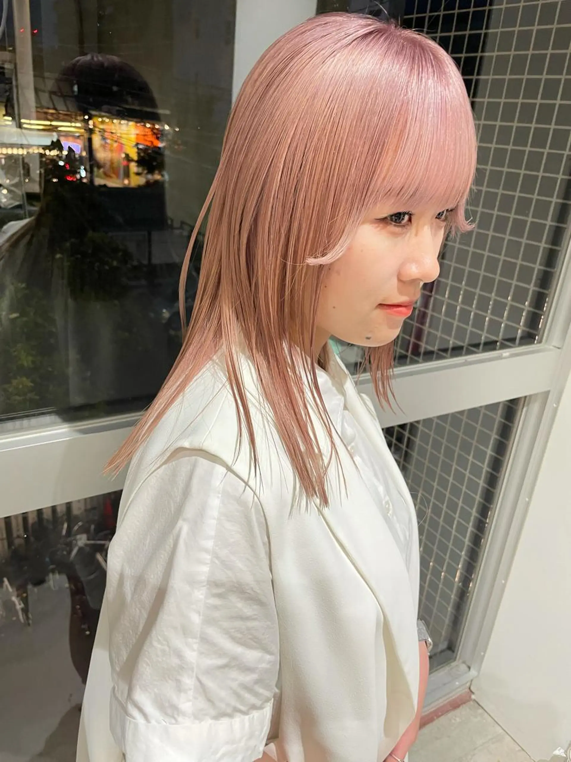 ミディアム ill.所属・ill［イル］大須 ダブルカラー髪質改善のヘアスタイル