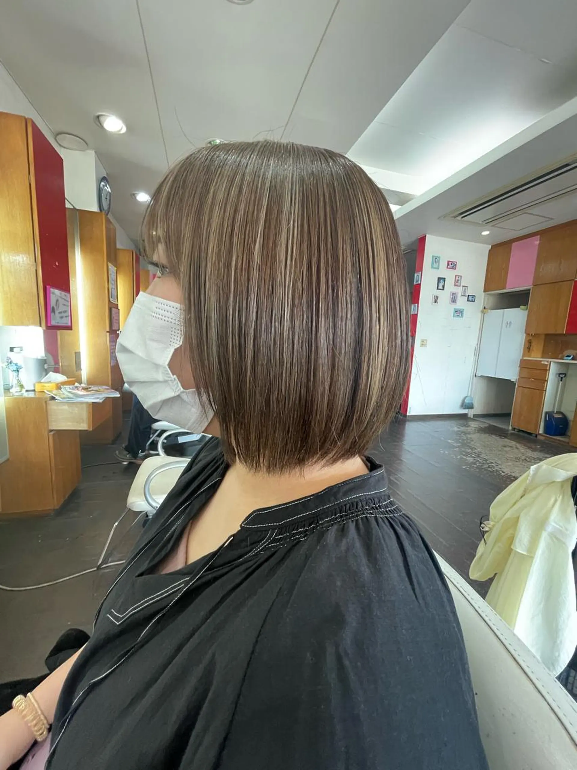 ショート カラー カット ヘアカラー ヘッドスパ 美容室アークス所属・美容室ARKS 黒田杏奈のマツエク・マツパデザイン