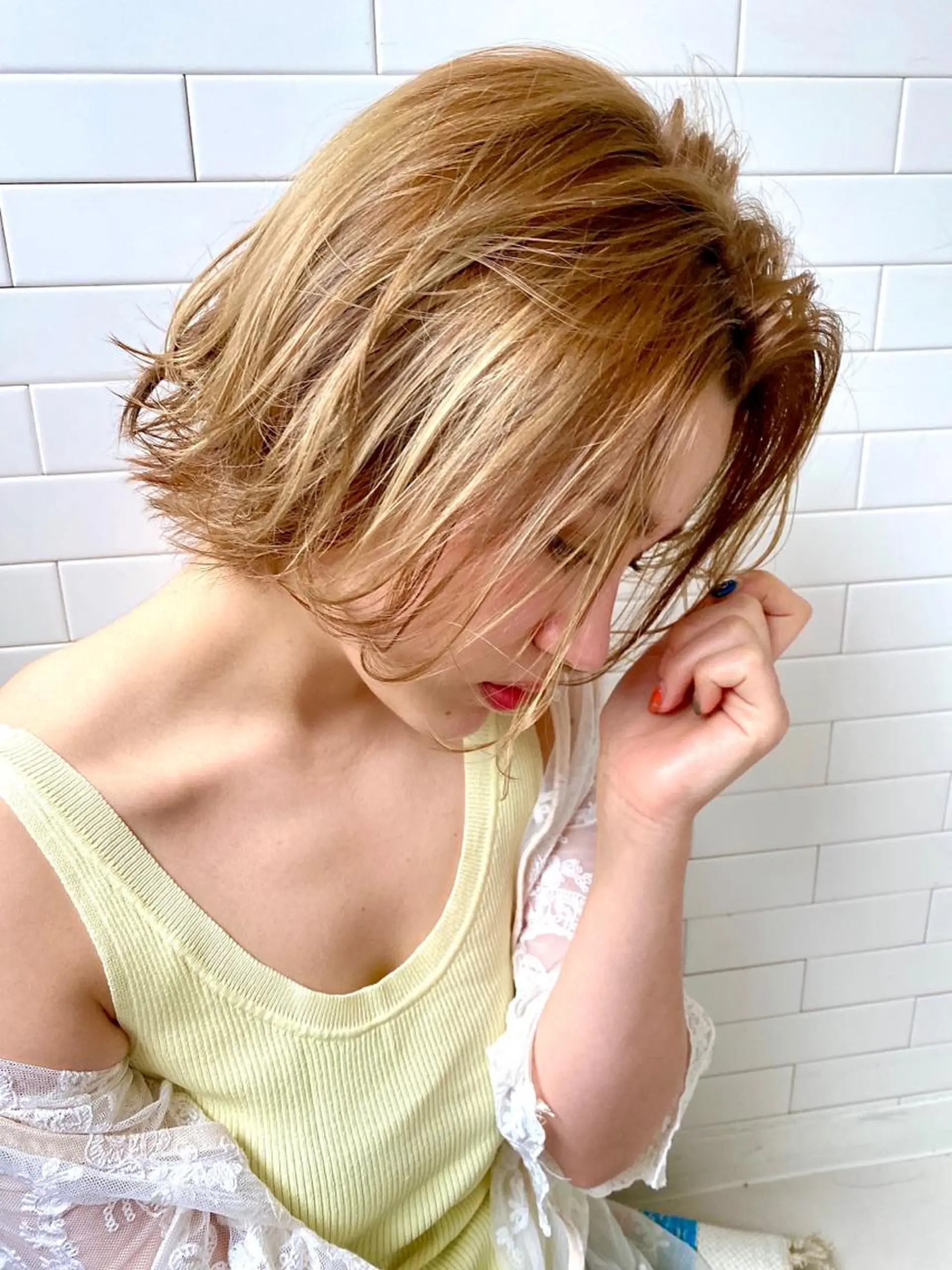 ミディアム カット ヘアカラー トリートメント REGO所属・🔥似合わせのプロ 🔥REGOのヘアスタイル
