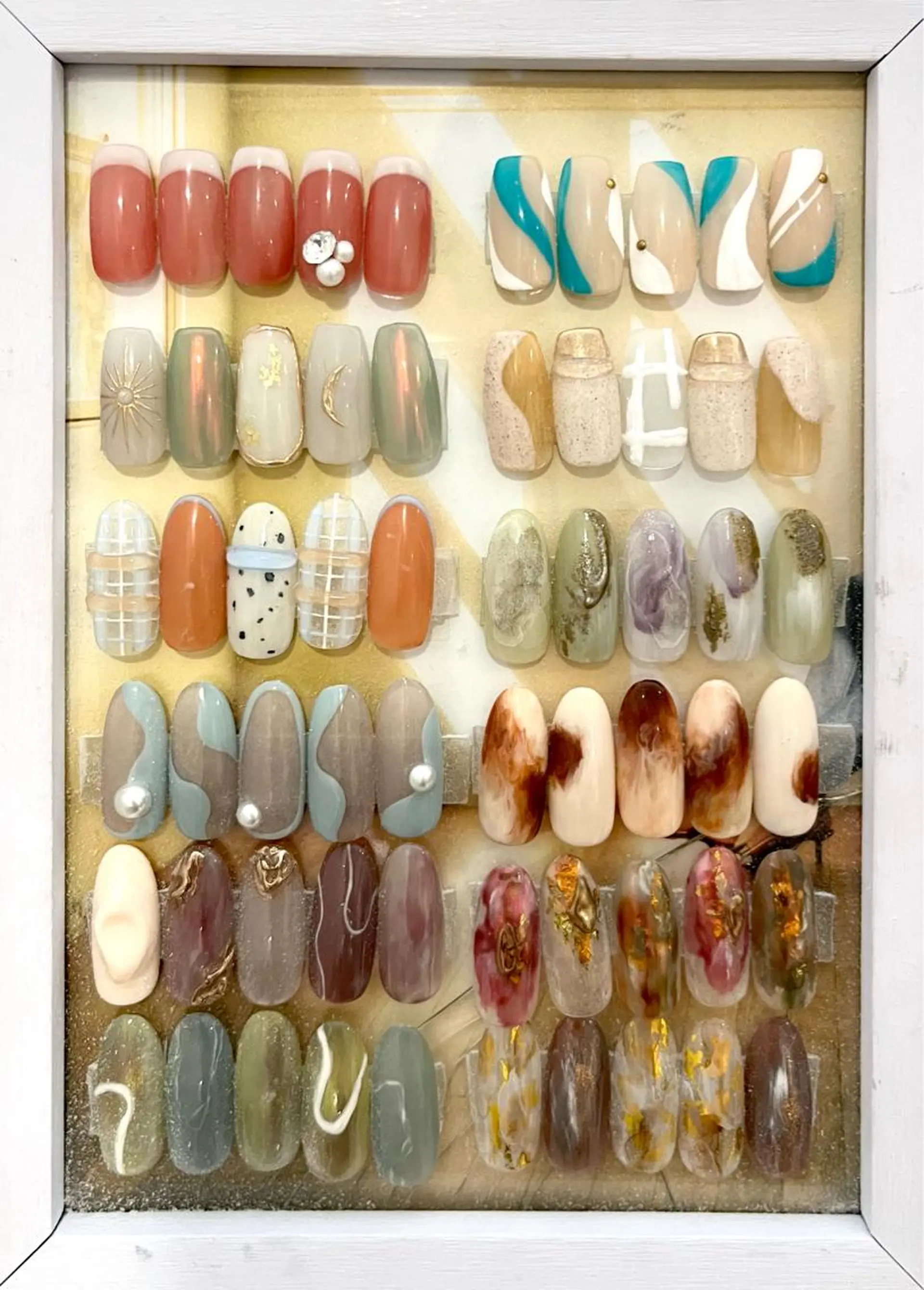 ネイル 小川 奈々花のネイルデザイン