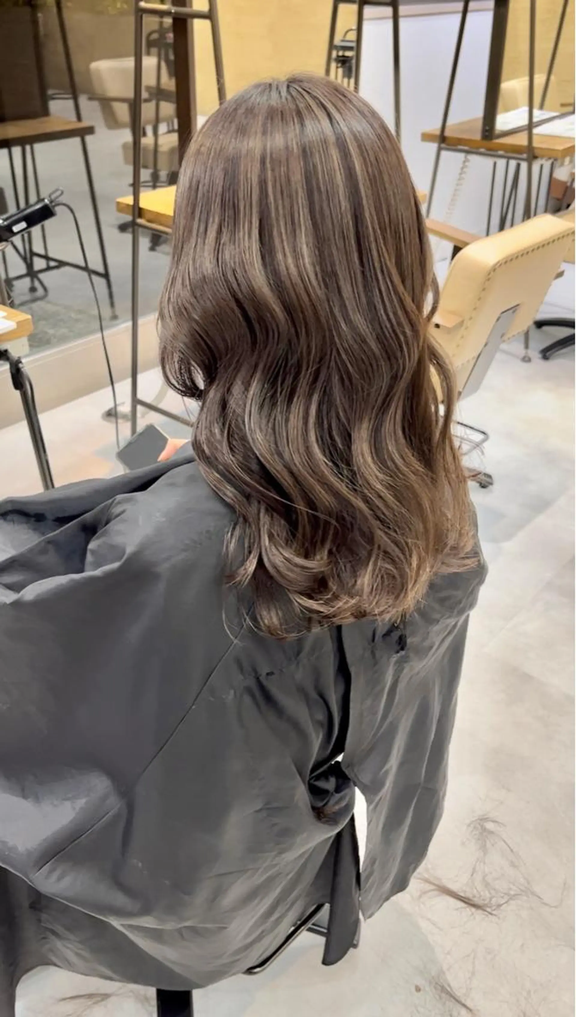 ロング 縮毛矯正/髪質改善 斉藤春のヘアスタイル