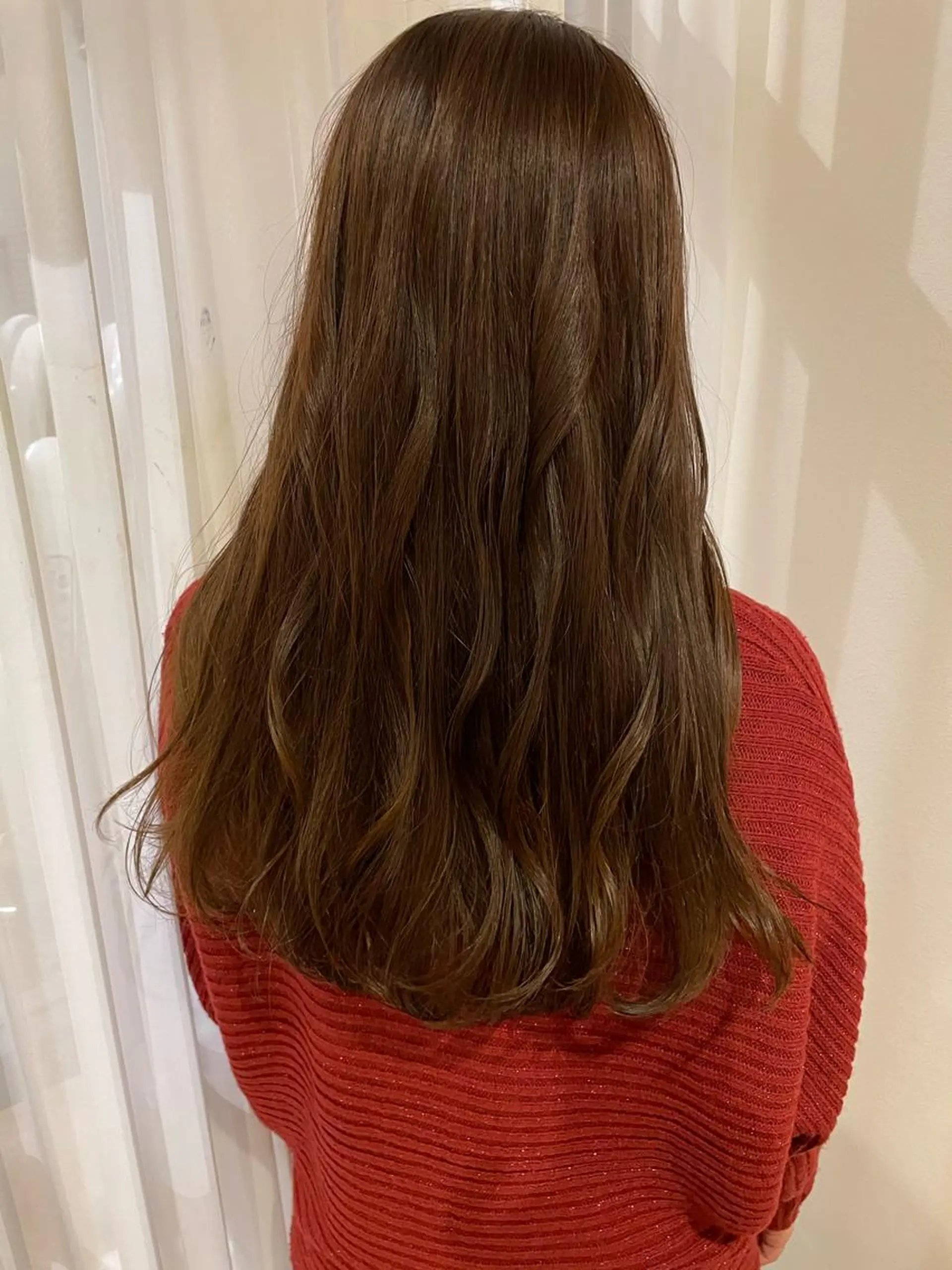 ロング カット 藤井 みなみのヘアスタイル