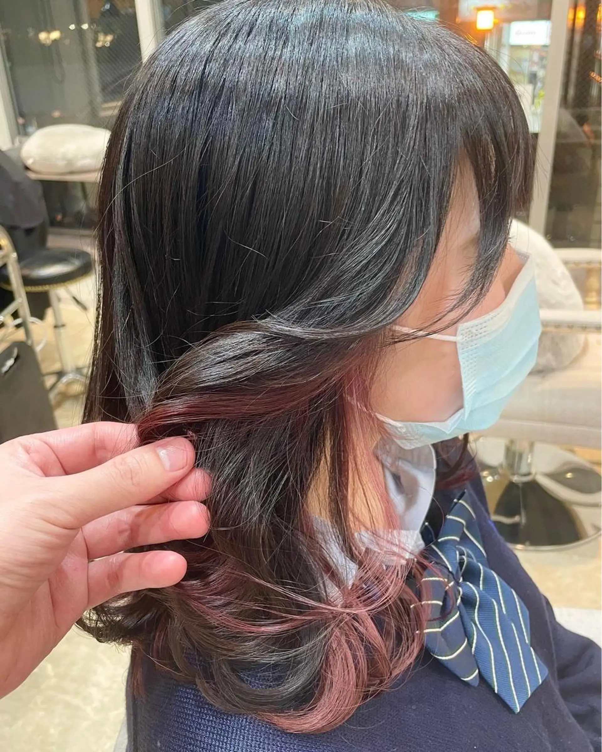 セミロング 仙台/AUTHEN/ 町田のヘアスタイル