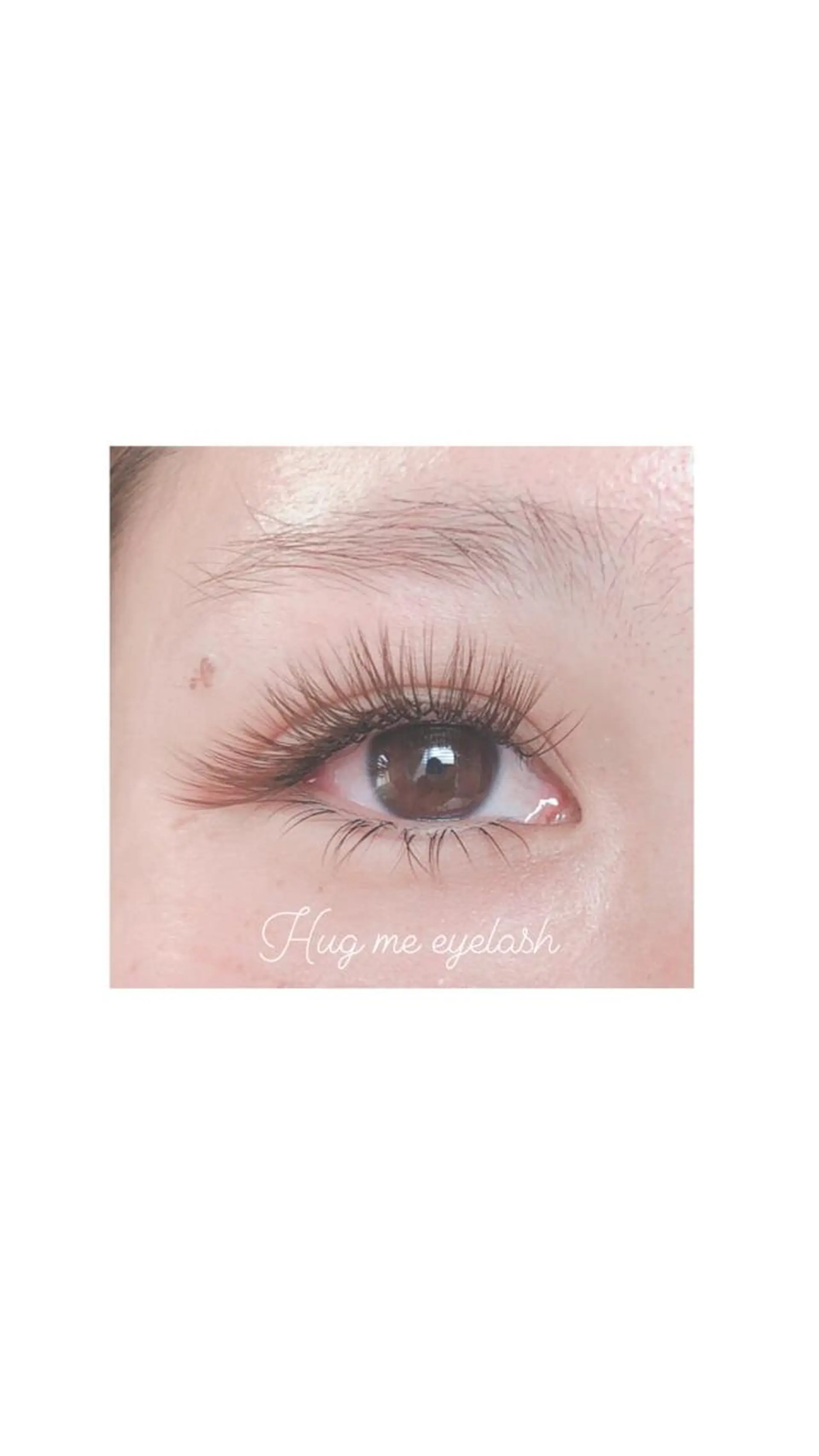マツエク・マツパ バインドロック カラーマツエク マツエク Hug me eyelashのマツエク・マツパデザイン