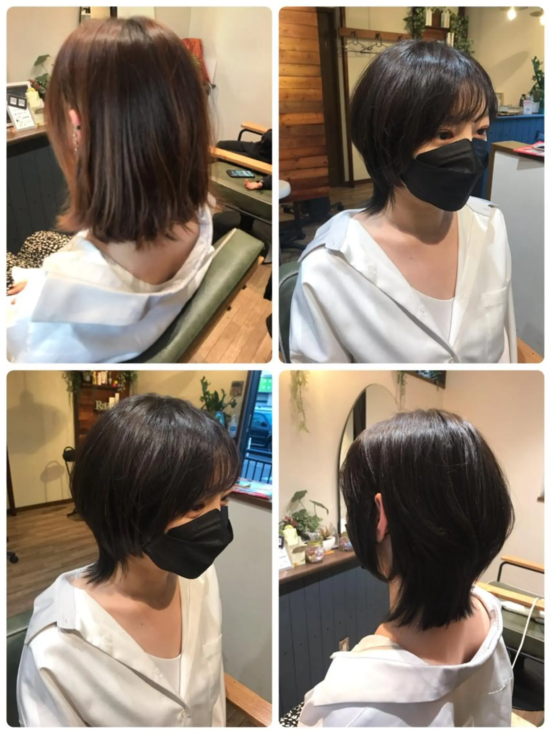 ミディアム カラー カット ヘアカラー Ray hair&nail所属・Ray hair 春日部のヘアスタイル