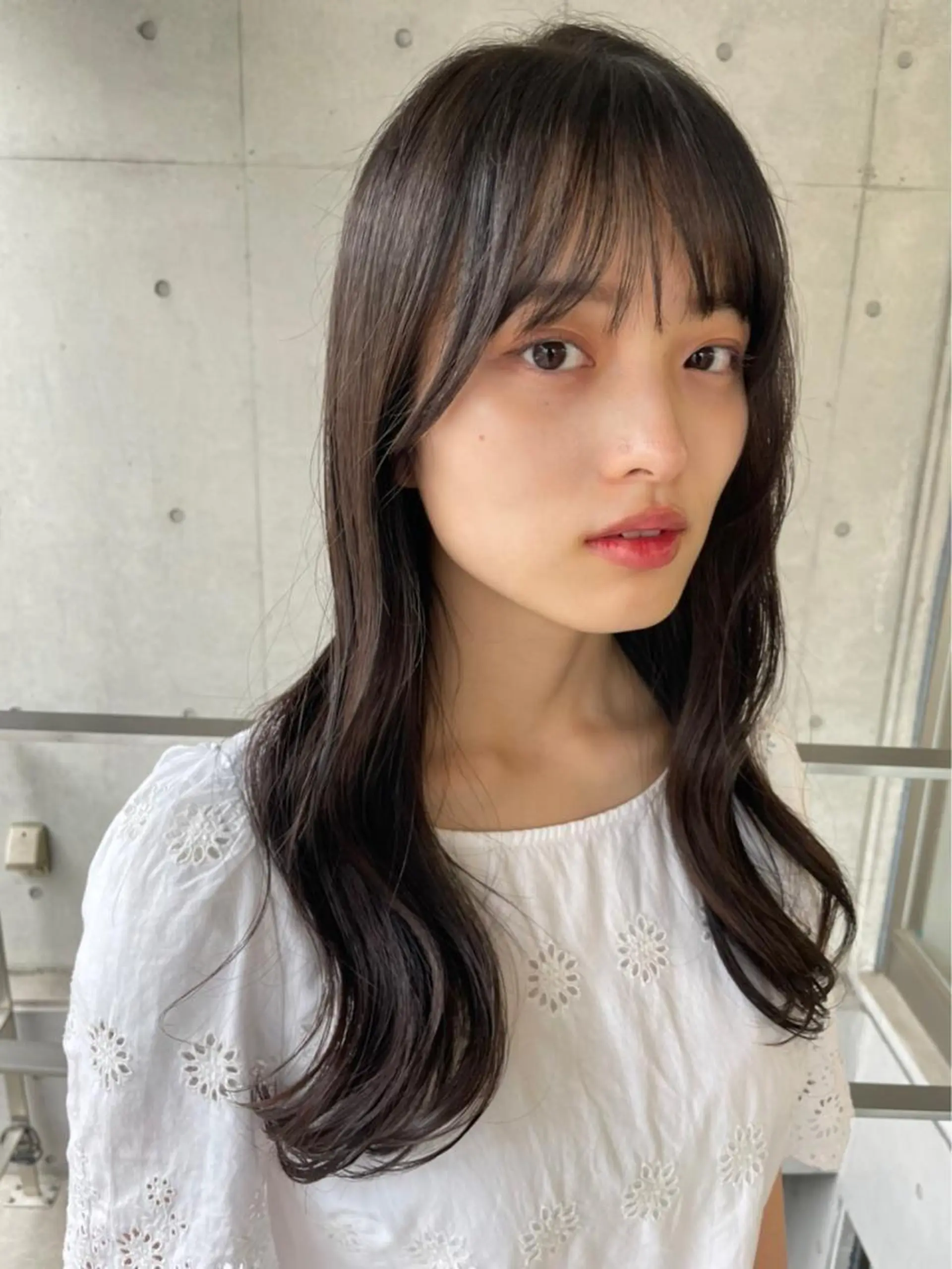 ロング ヘアカラー モデル様募集 まなみのヘアスタイル