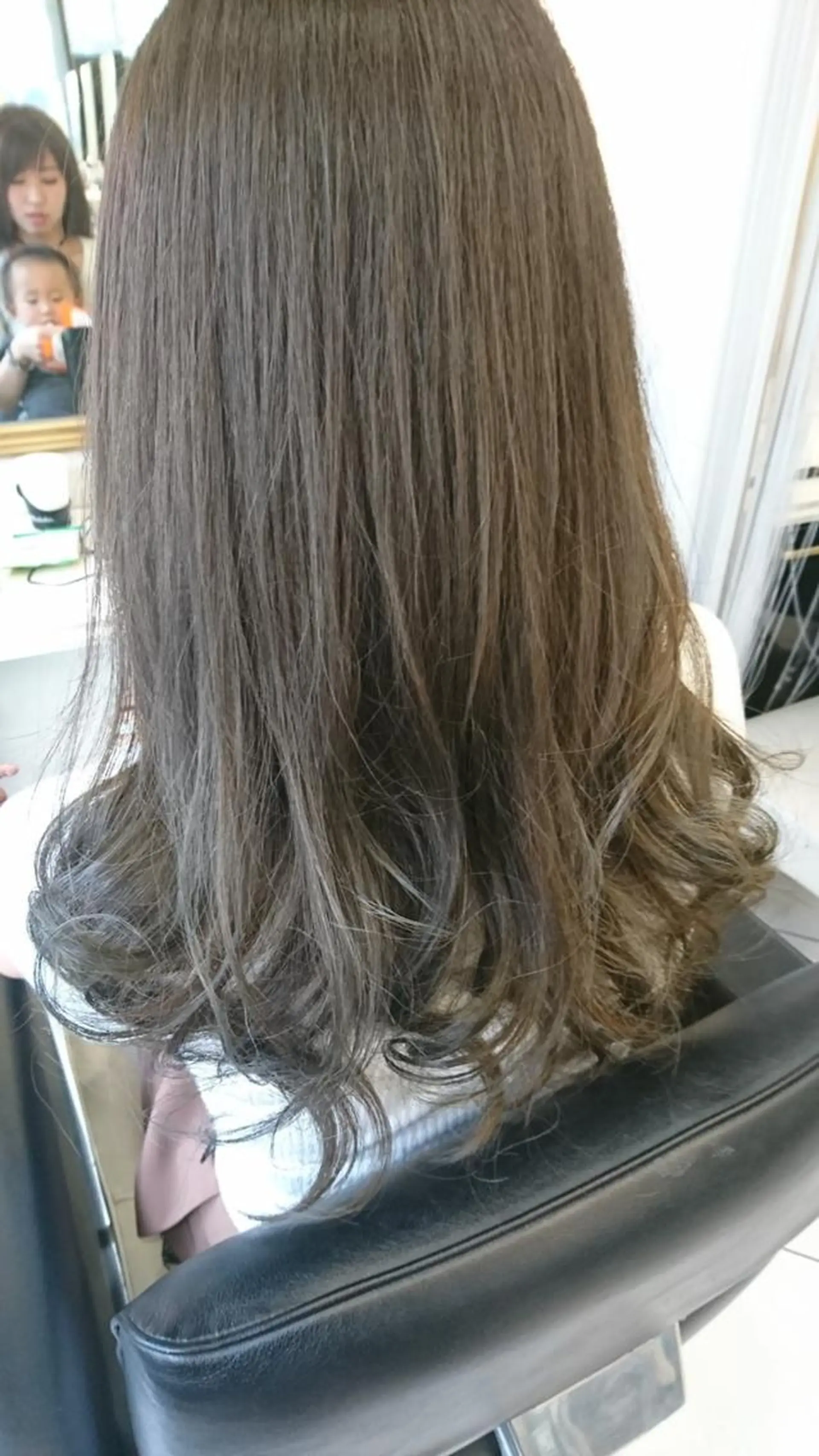 ロング カラー ショートボブ ボブ 髪質改善 縮毛矯正 カット ヘアカラー ジニアル所属・長島 司のヘアスタイル