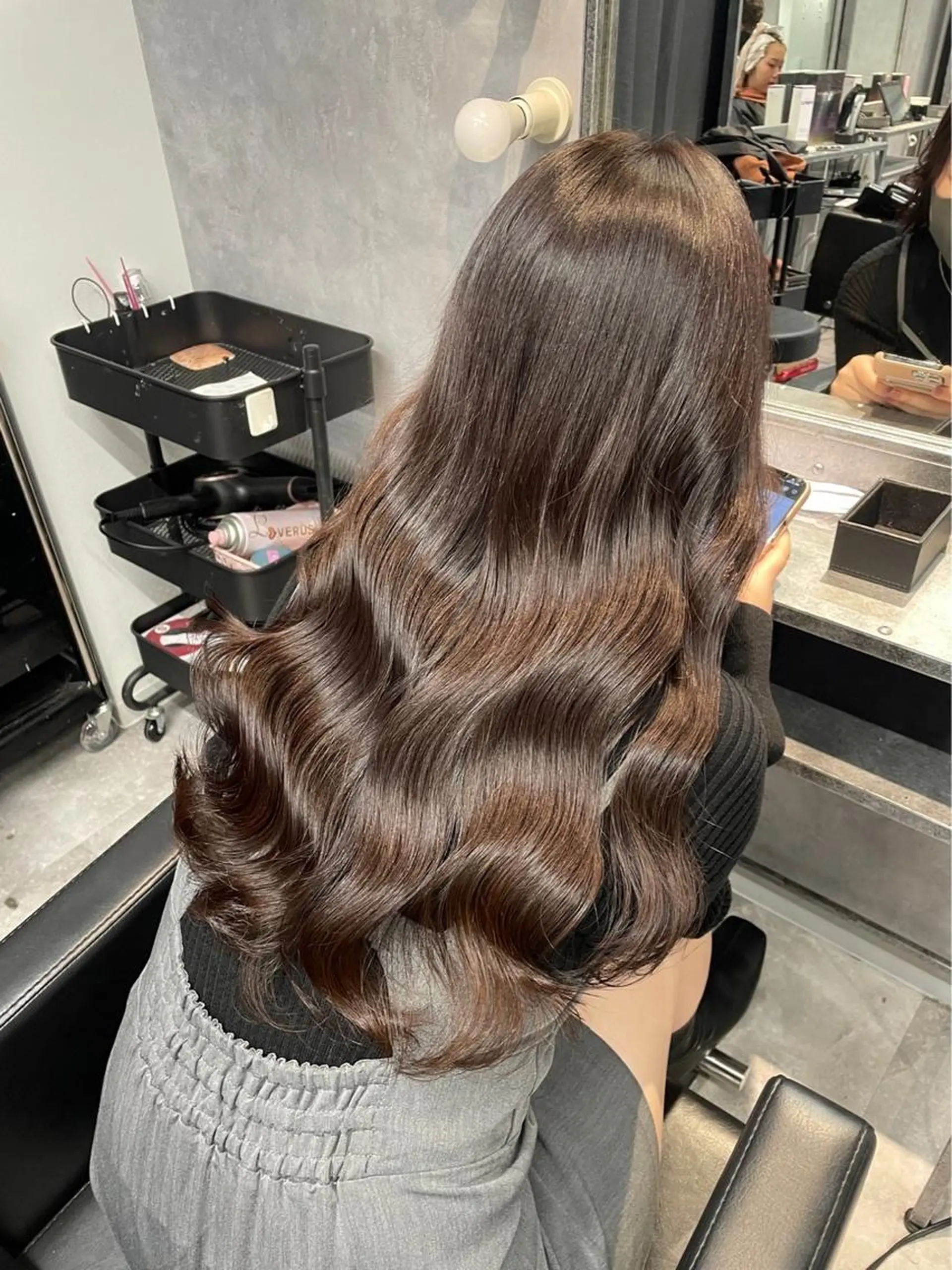 ロング カラー mimiiy梅田 中崎町ハイトーンのヘアスタイル