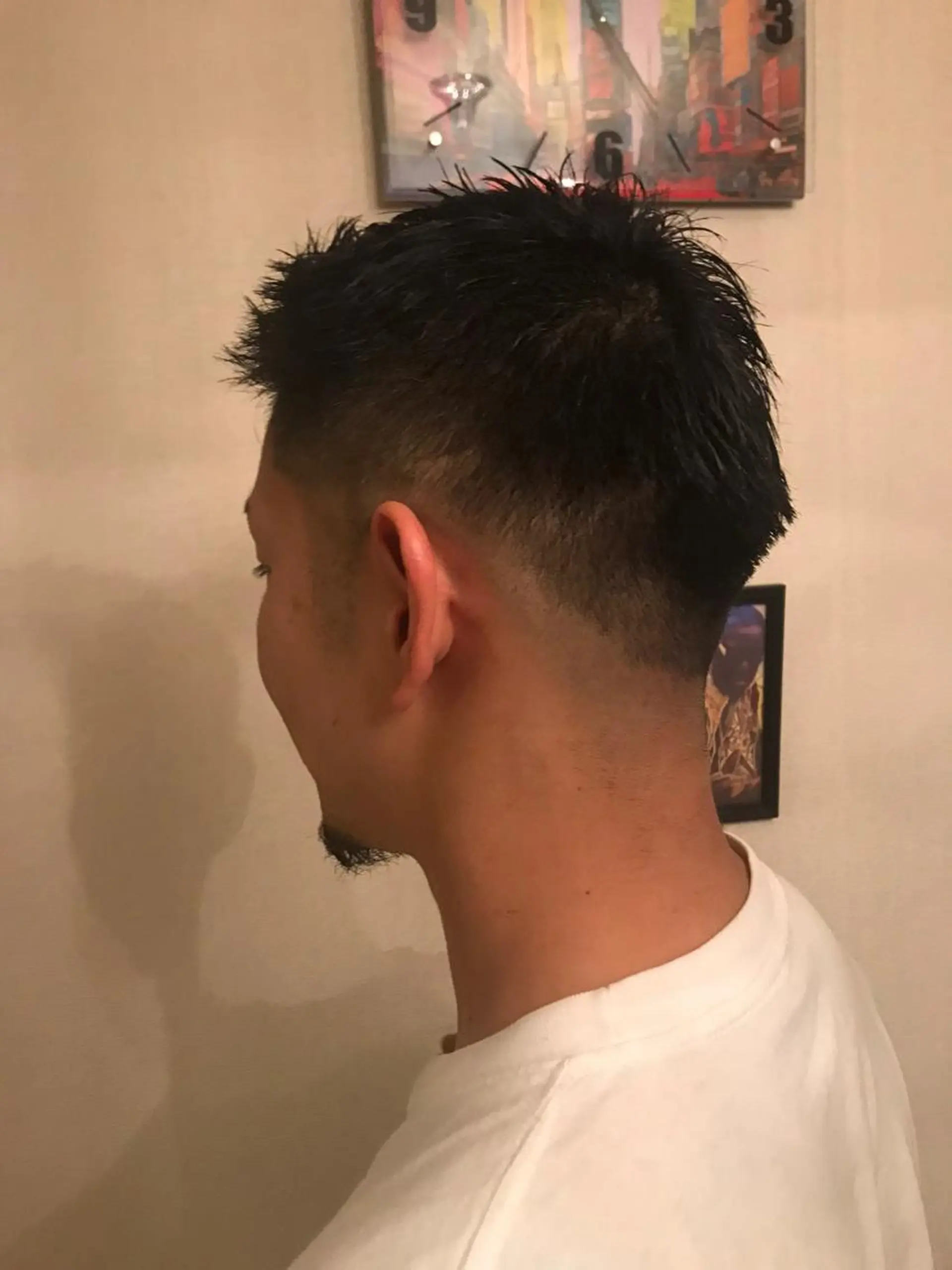 メンズ フェードカット 水野 雄介のヘアスタイル