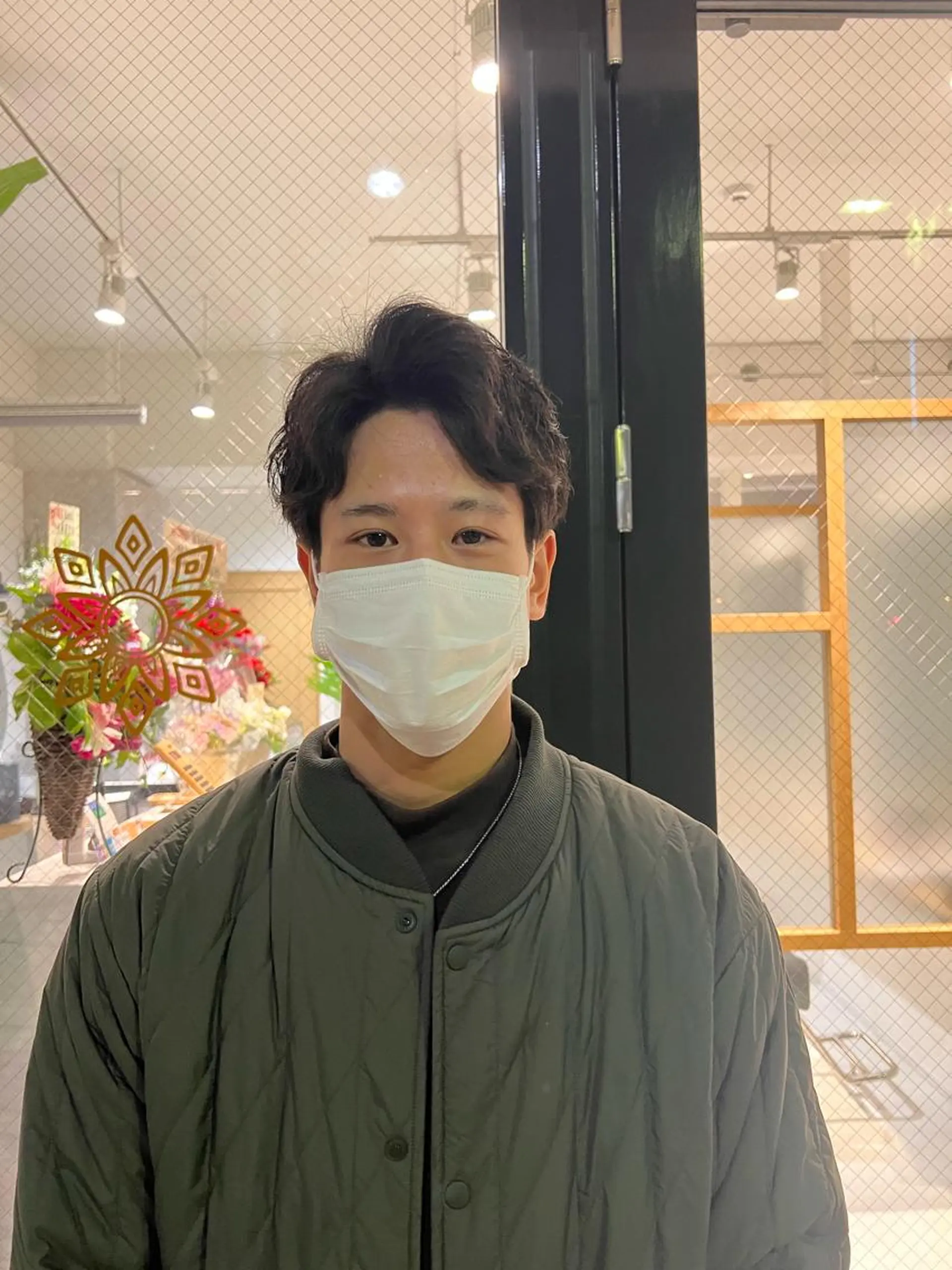 メンズ カット 佐藤 嶺のヘアスタイル