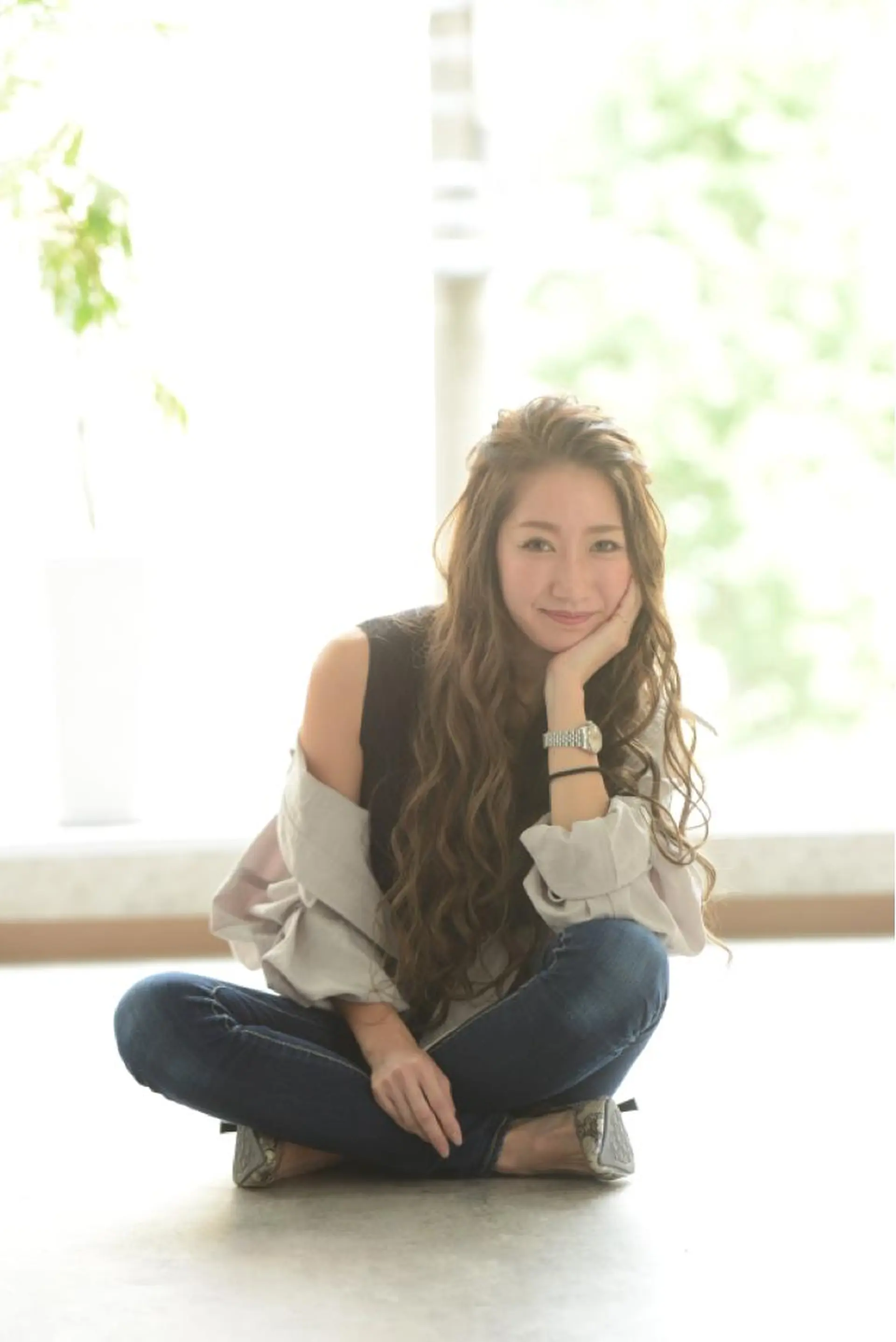 ロング カラー ヘアアレンジ 名駅Private Salon　Noaのヘアスタイル