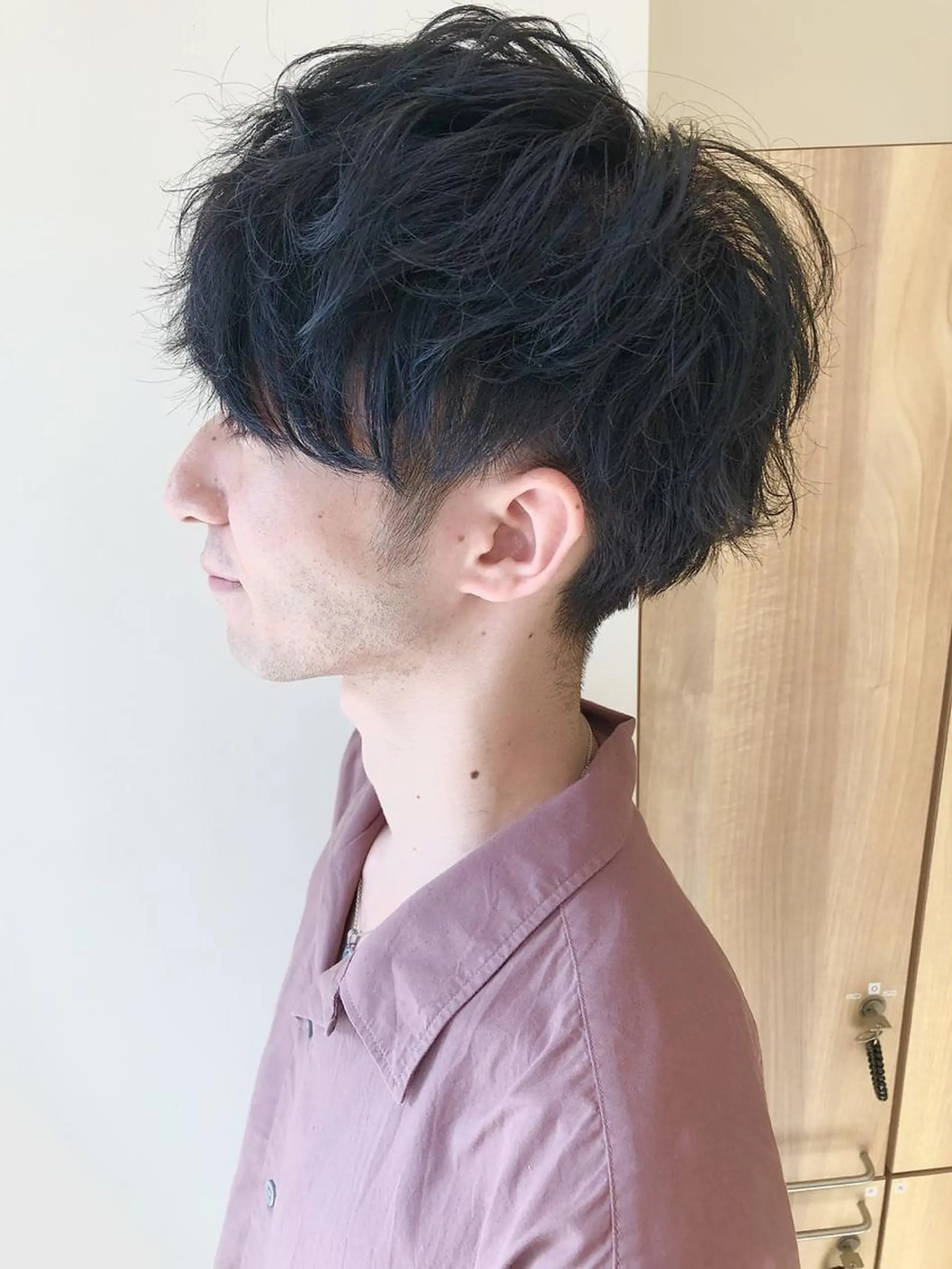 メンズ メンズパーマ カット パーマ 【髪質改善】 川津翔太のヘアスタイル