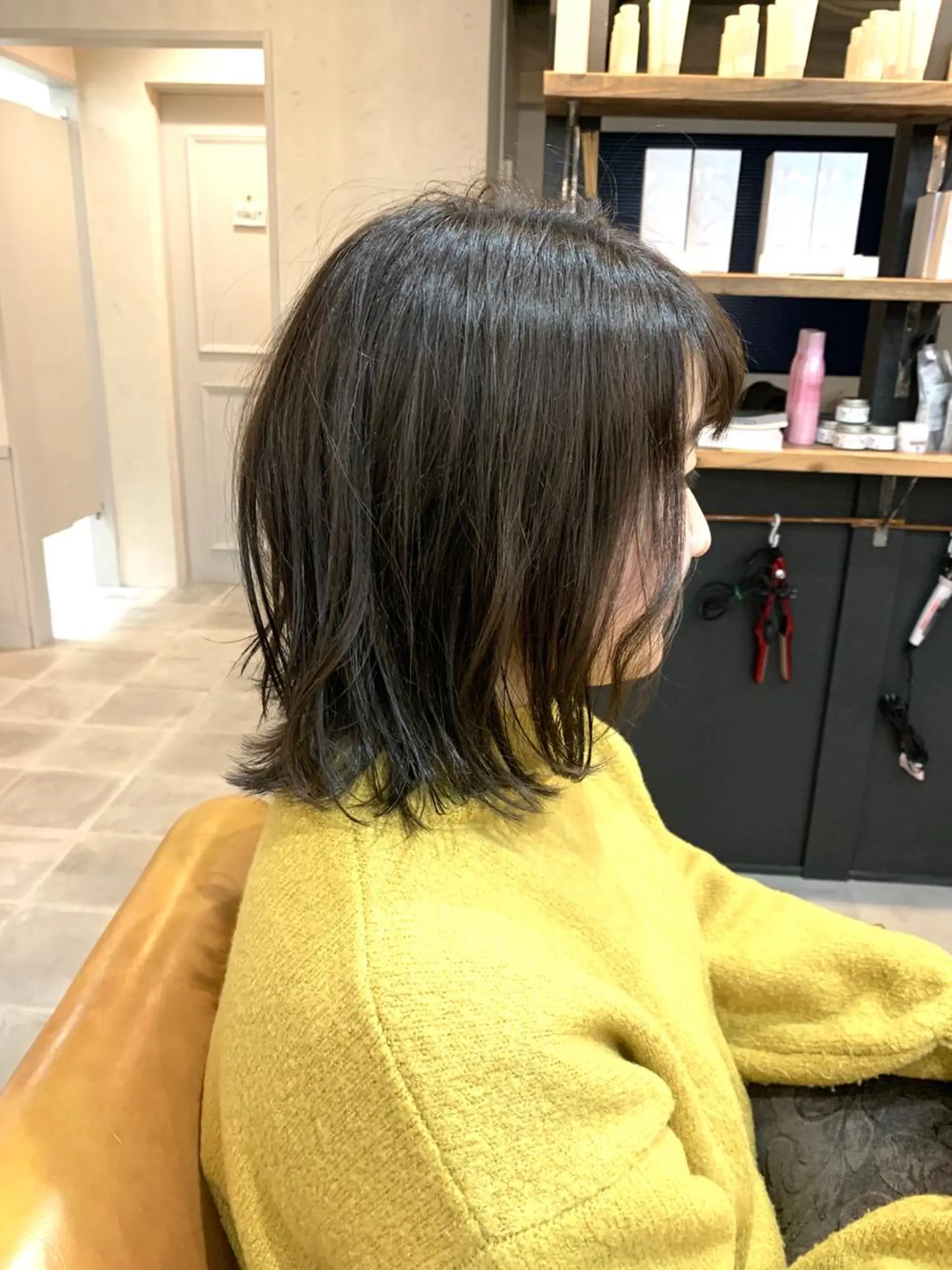 ミディアム SHIAN立川 及川 17時〜限定のヘアスタイル