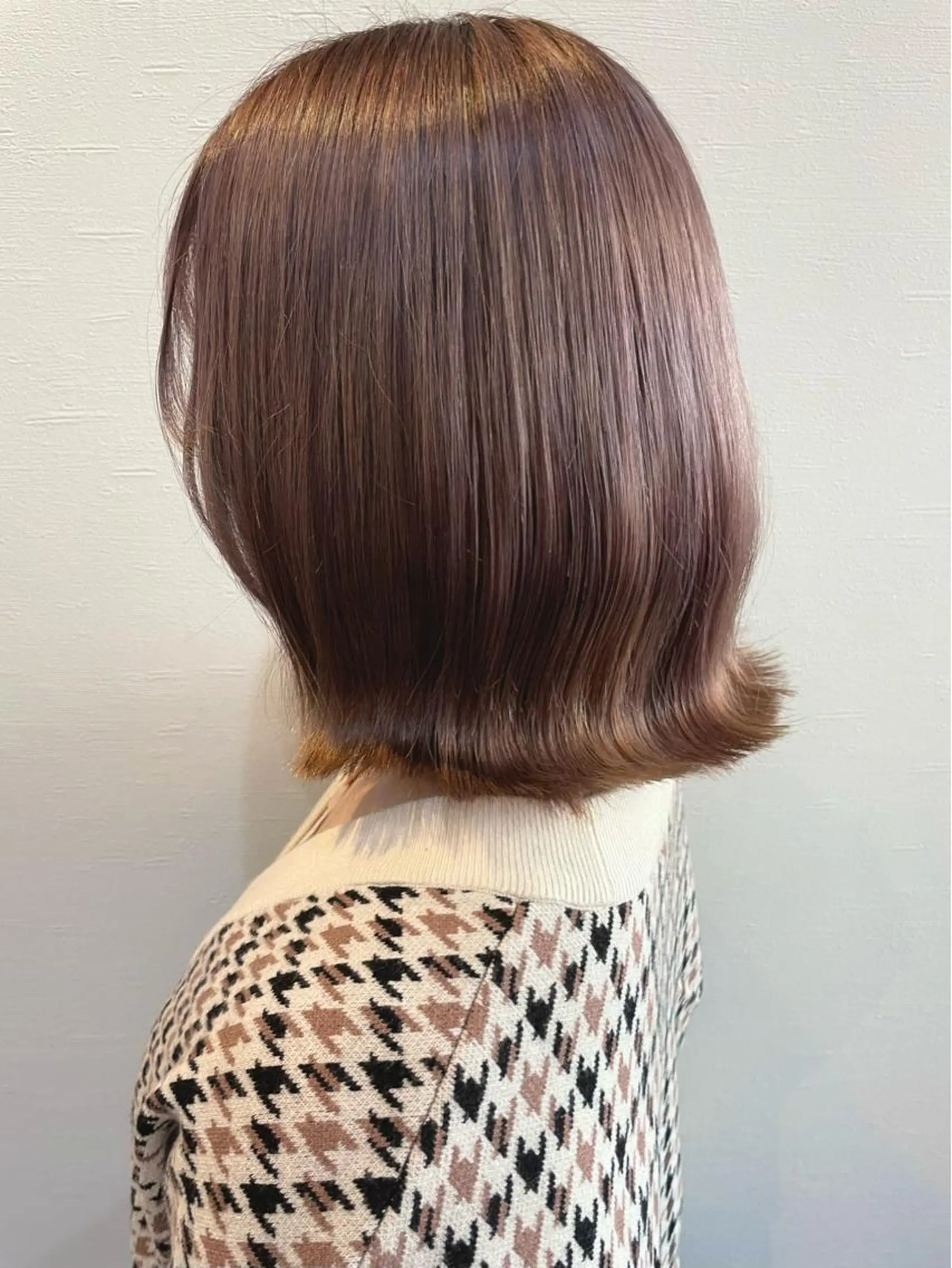 ミディアム カラー 𝒌𝒚𝒐𝒌𝒂 🍀のヘアスタイル