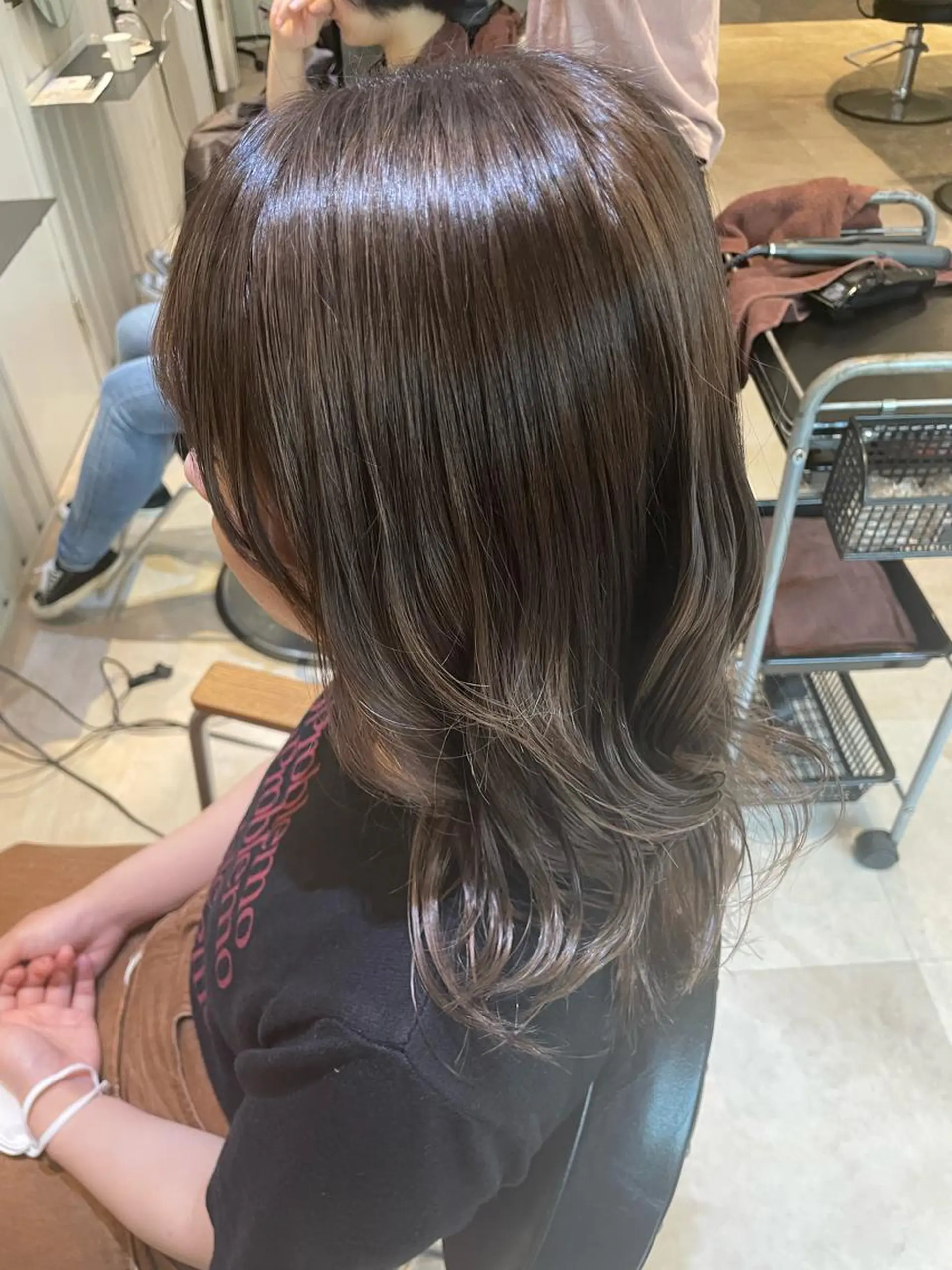 ミディアム カラー 🌸大人可愛い yuzu🌸のヘアスタイル