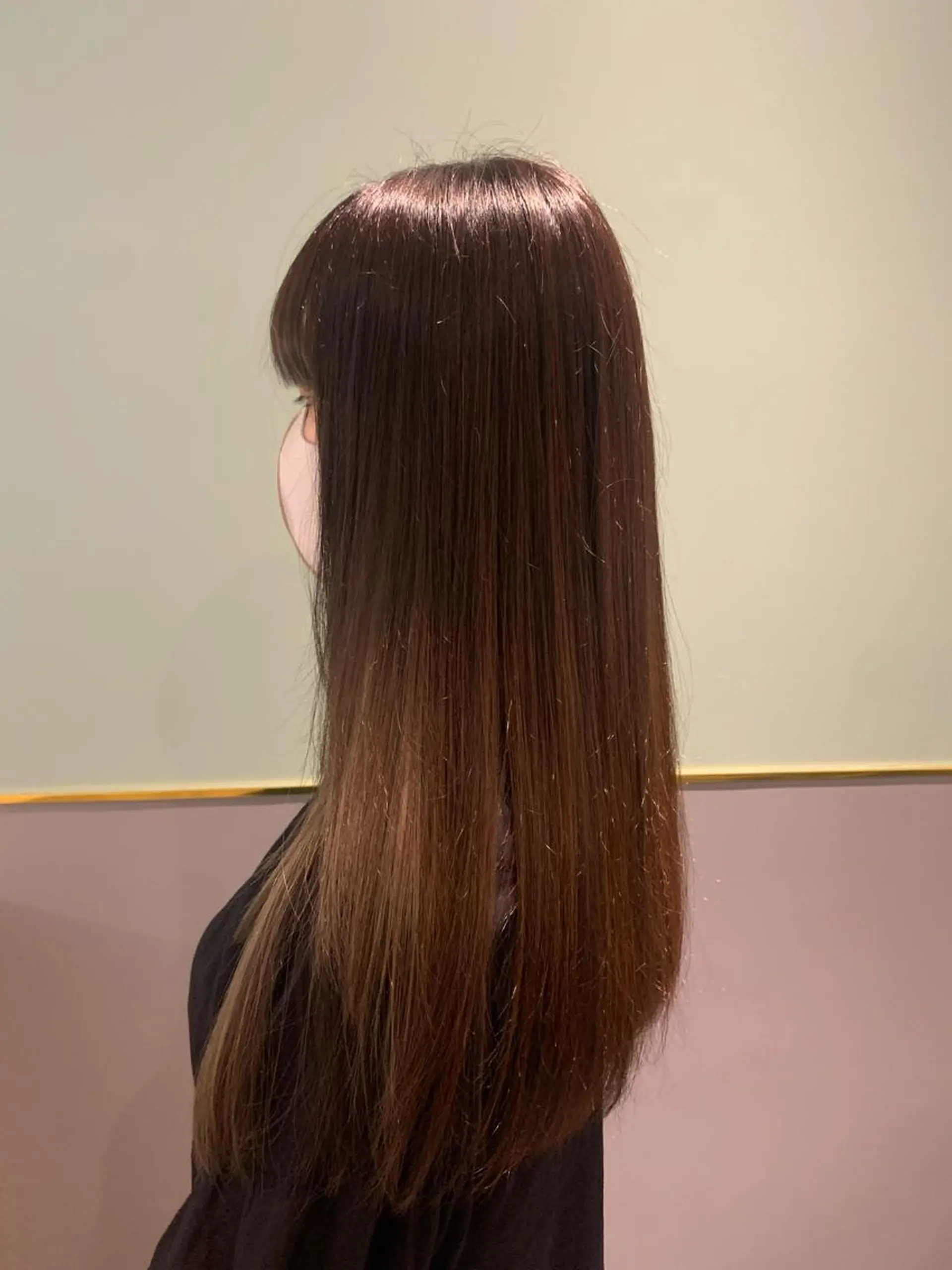 ロング カット 縮毛矯正 トリートメント ハイトーン/メンズ/ ウルフ特化   小松のヘアスタイル