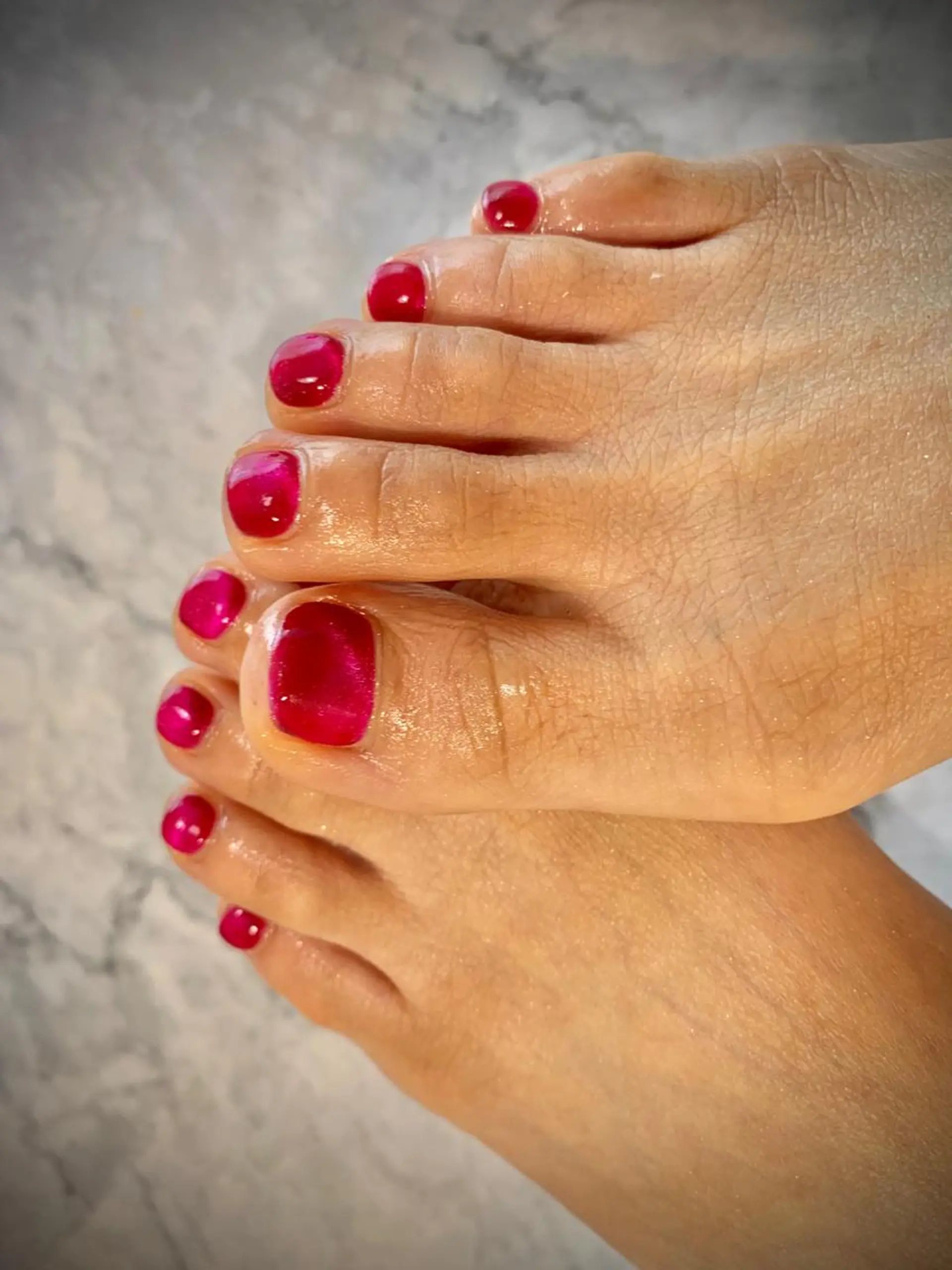 ネイル うる艶♡透明感ネイル Rirashiaのネイルデザイン