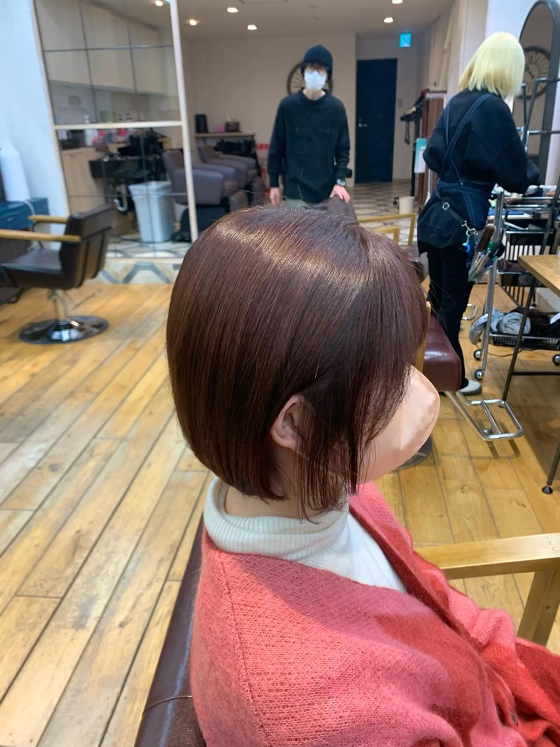 ショート カラー ボブ 年内期間限定 🫧まゆ🫧のヘアスタイル