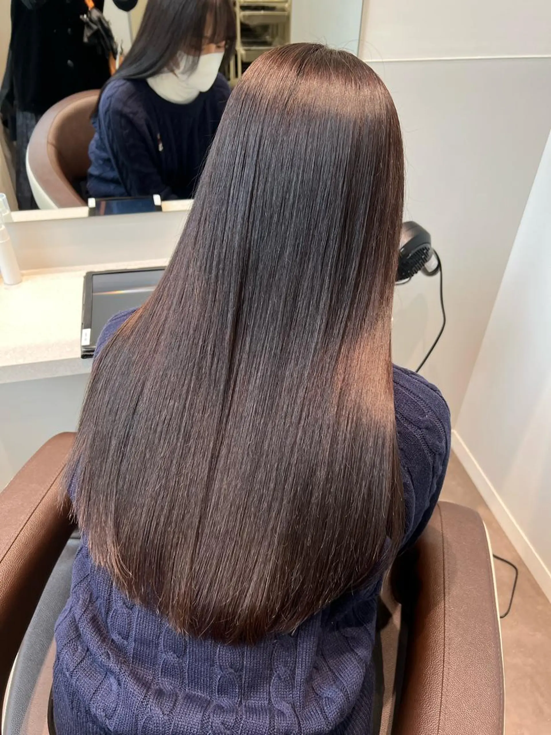 ロング カラー ブラウンカラー チョコレートブラウン 大人お洒落女子❤︎ Ayakoのヘアスタイル