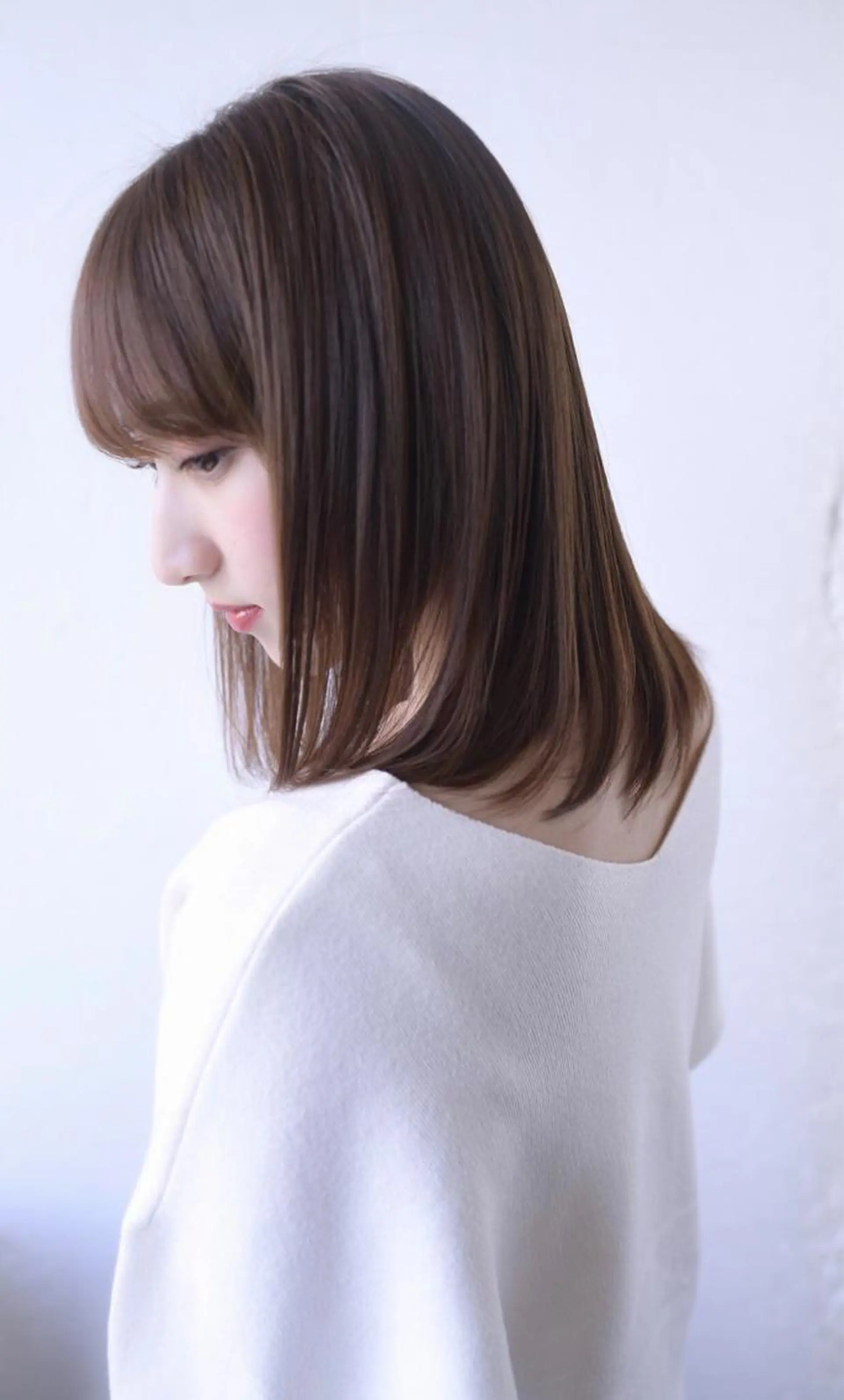 ミディアム KAMIGAMI所属・KAMIGAMI SAKAEのヘアスタイル