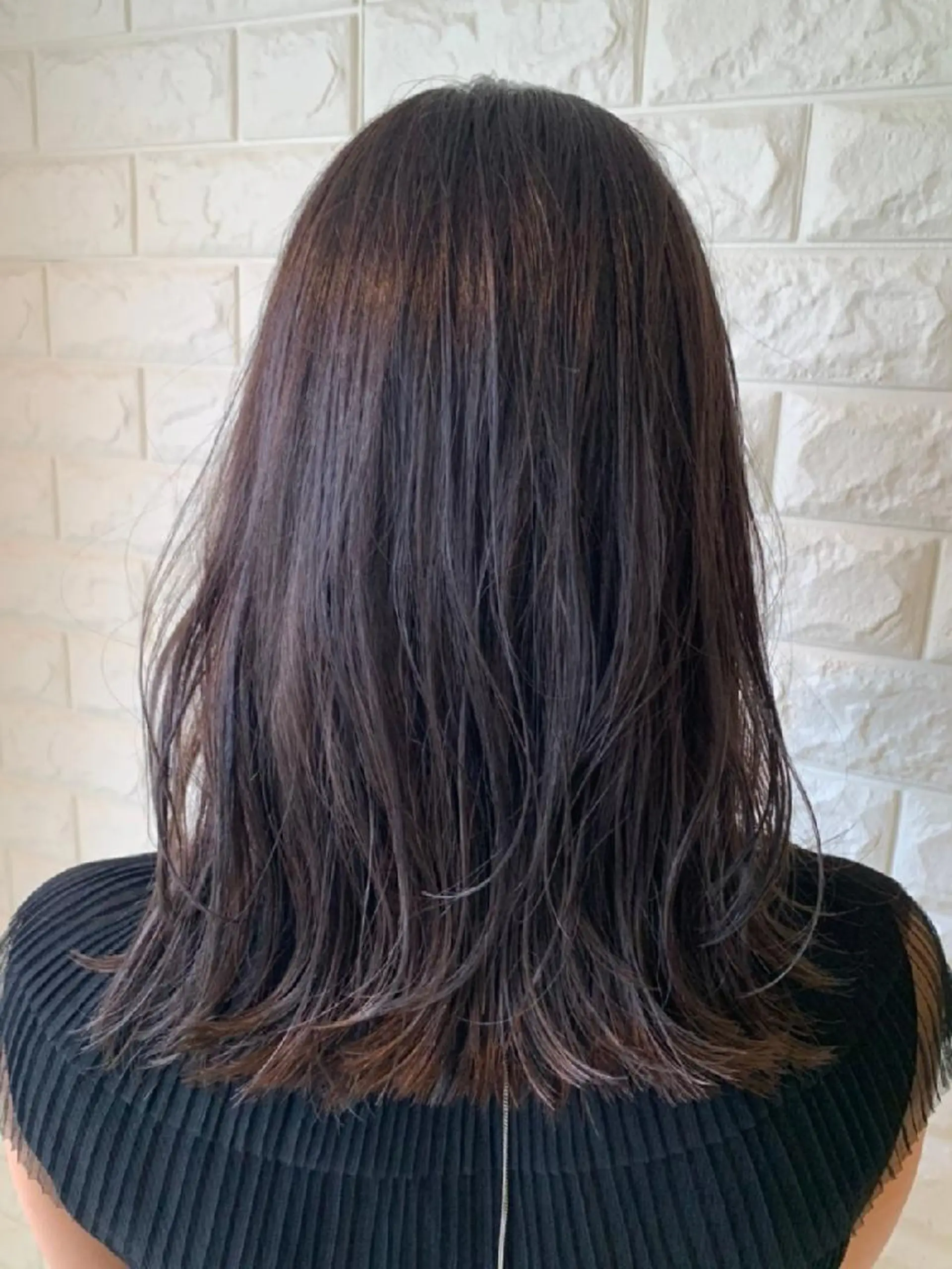 ミディアム カラー sohee【ソヒ】 305号室のヘアスタイル