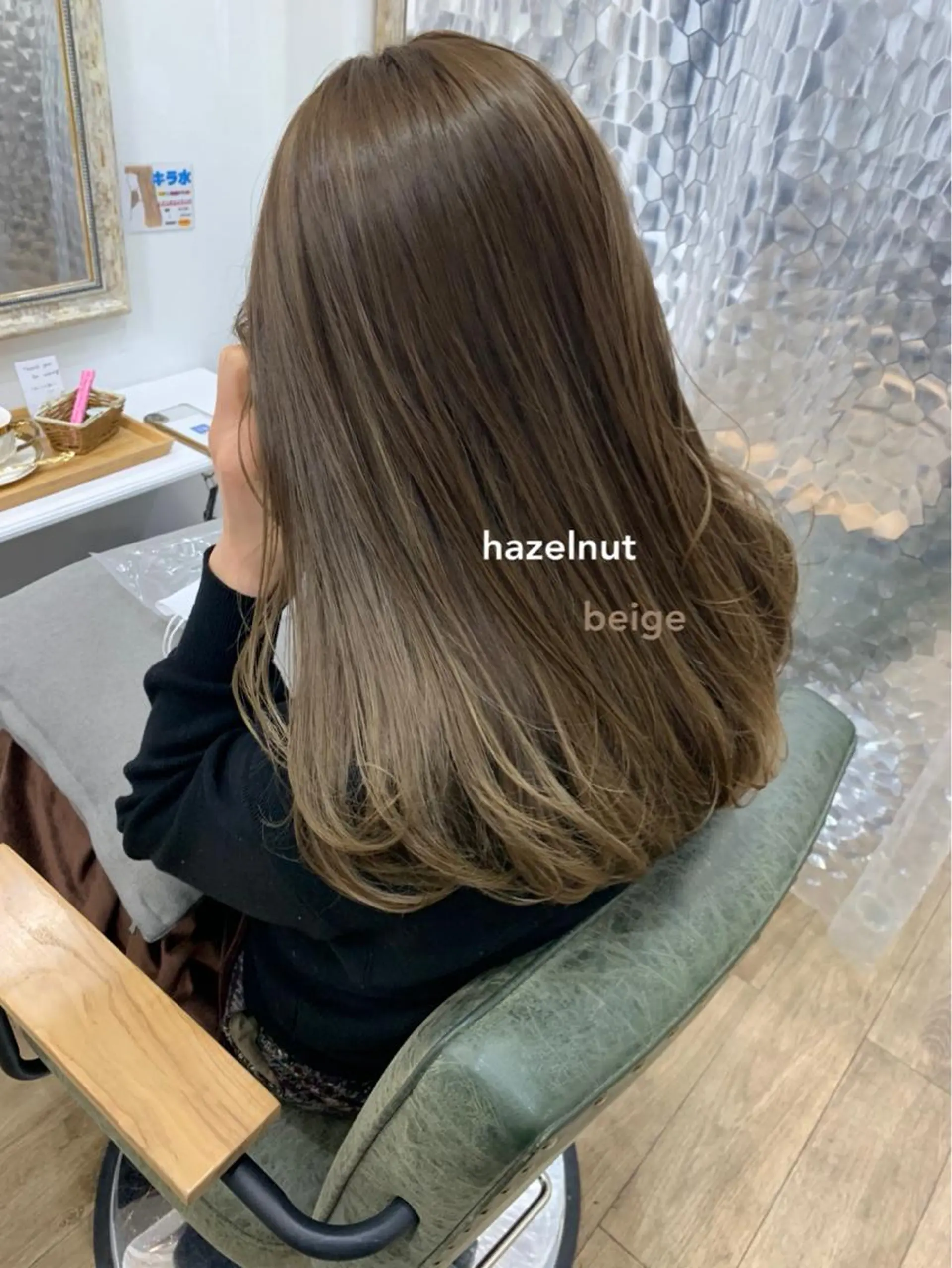 ロング カラー ヘアカラー レイヤー/顔周り /AKARIのヘアスタイル