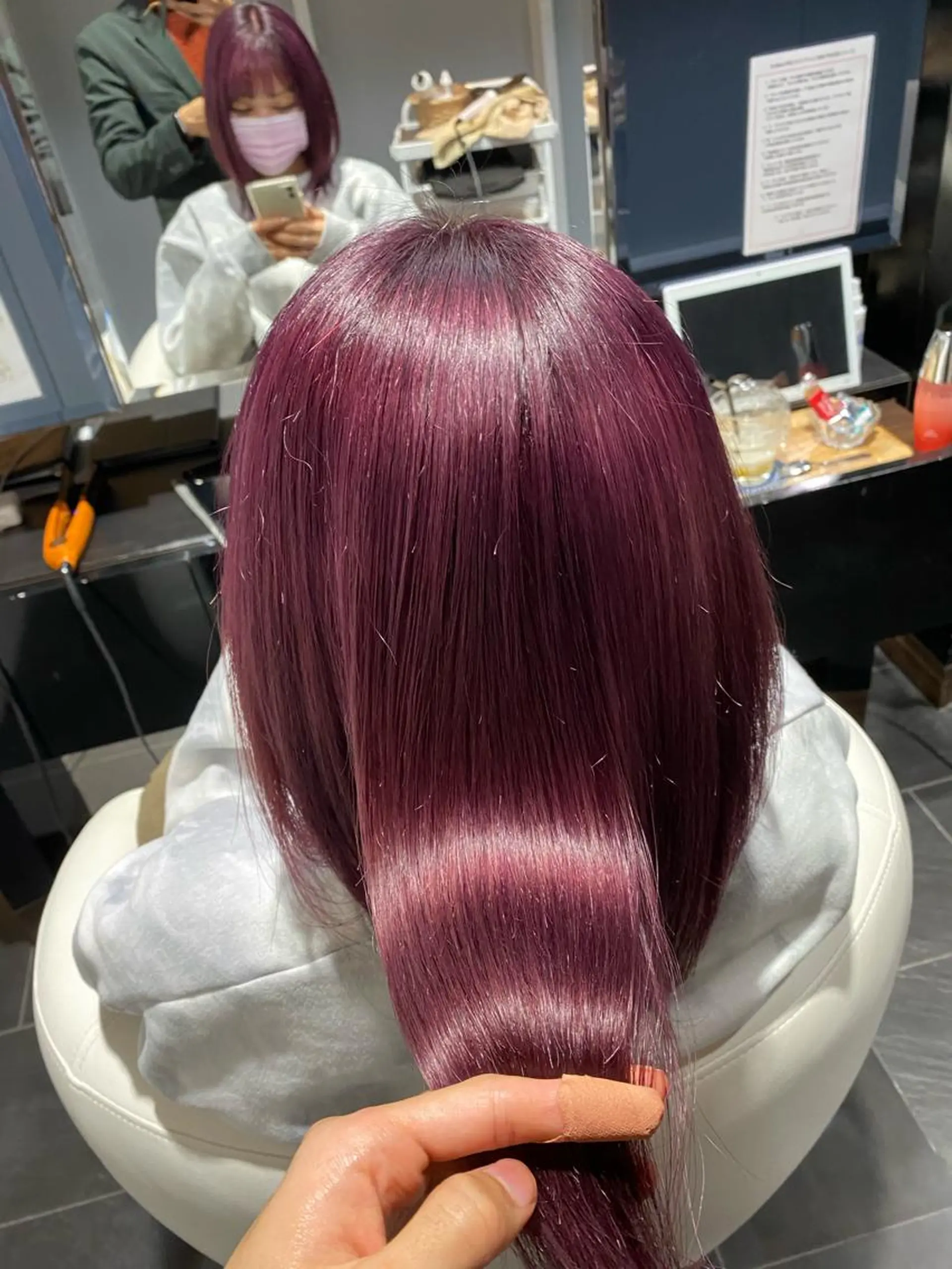 カラー ヘアカラー Kazuki 艶髪特化のヘアスタイル
