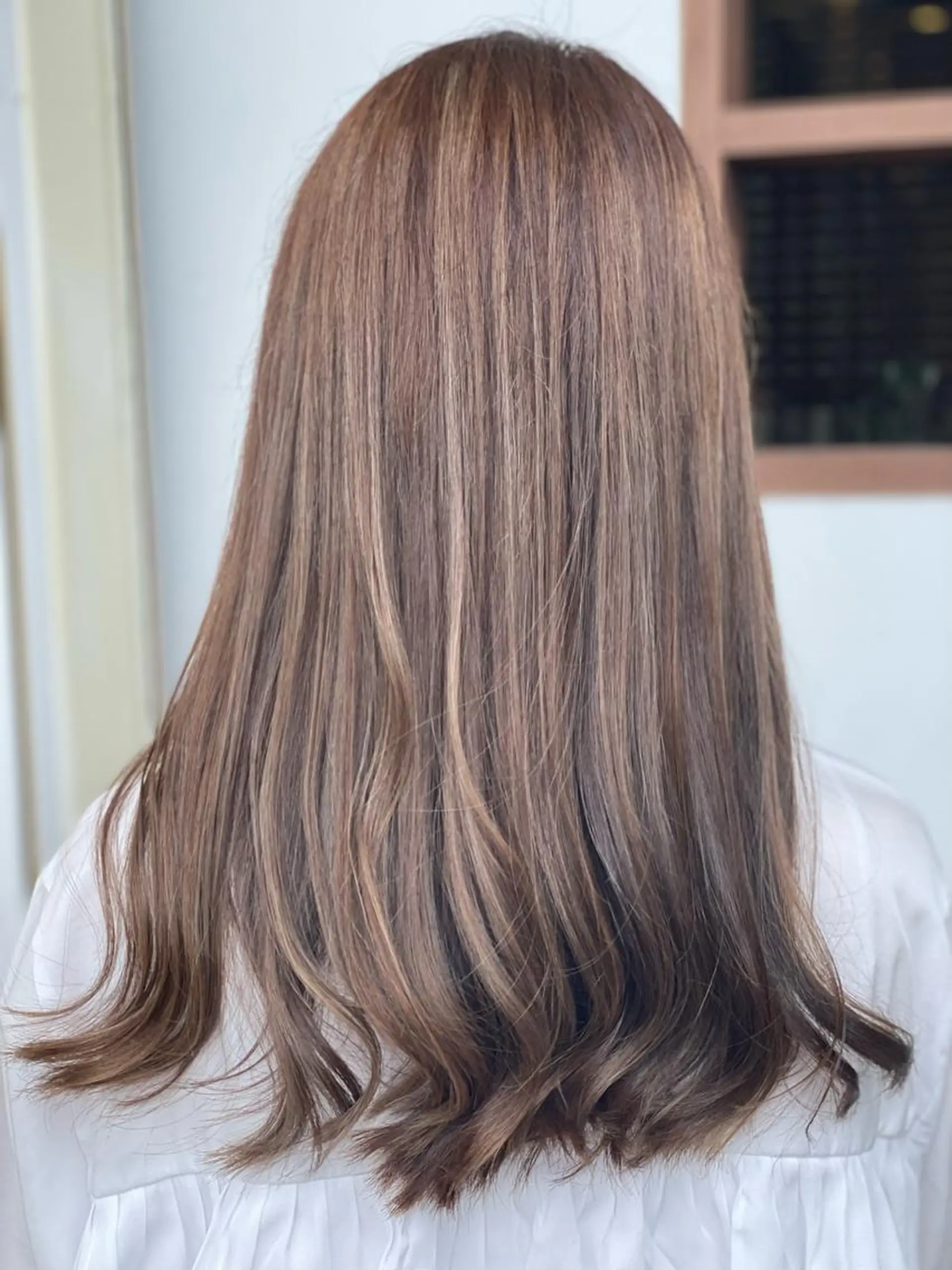 ロング カラー ハイライトカラー ハイライト 美容室 Jフィドルファドル所属・わきた かずなのヘアスタイル