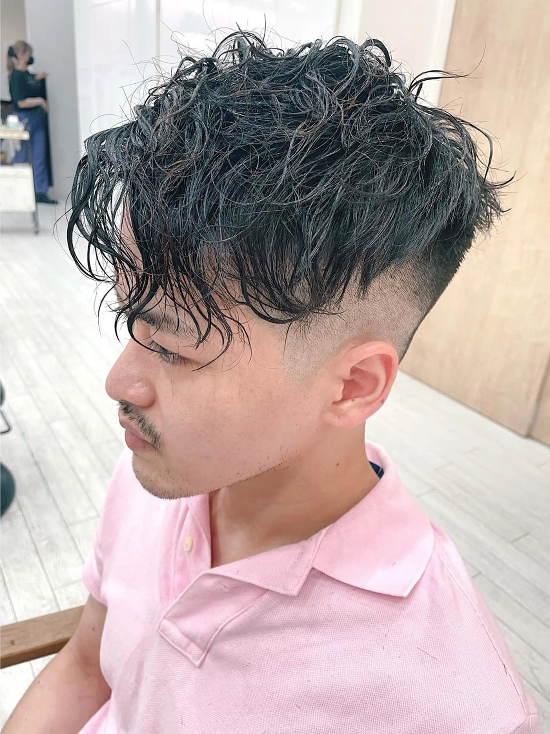 パーマ ヘアアレンジ メンズ saito (8/31まで在籍)のヘアスタイル