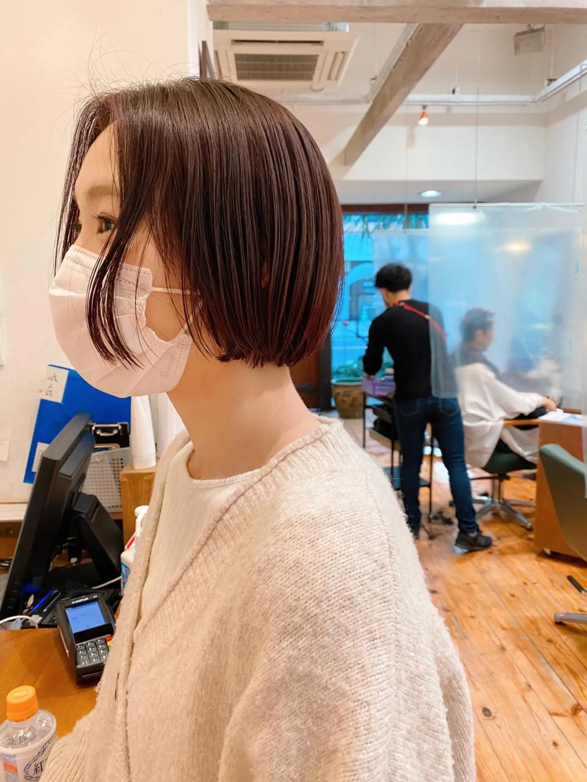 ショート カラー カット特化柏駅 徒歩3分LOUのヘアスタイル